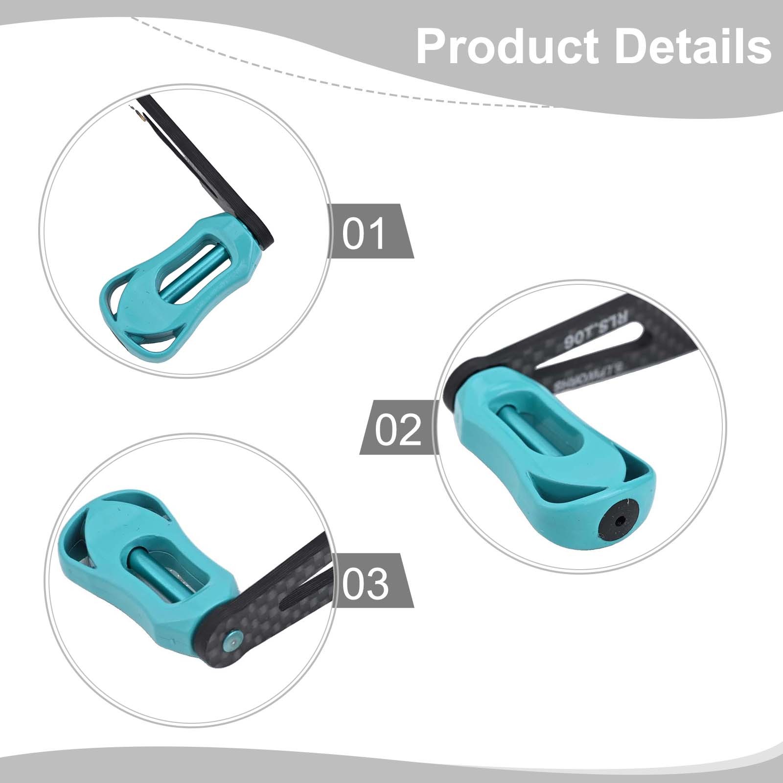 Premium Baitcastrolle Wippgriff Kohlefasermaterial Größe 105 mm - Bild 51 von 83