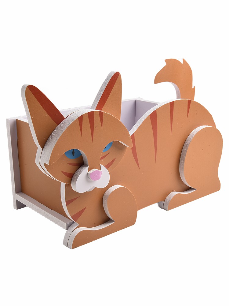 Pots à plantes supports de vendu plantes chat siamois 13,39 * 7,87 pouces 1 pièce ha