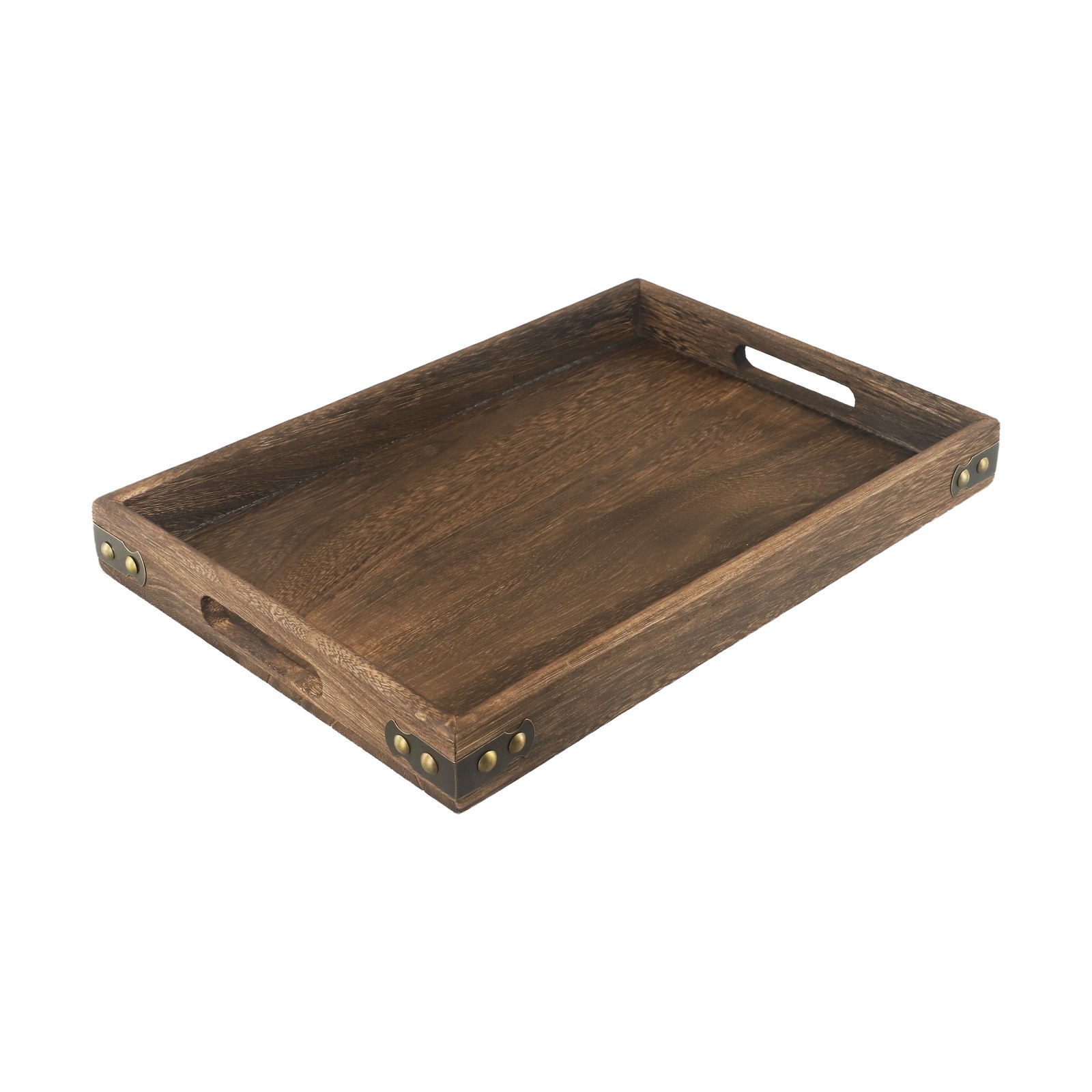 Tea Table Tray Set Wooden Tray Set Elegant Design Powerful Storage Capabilities - Picture 23 of 37