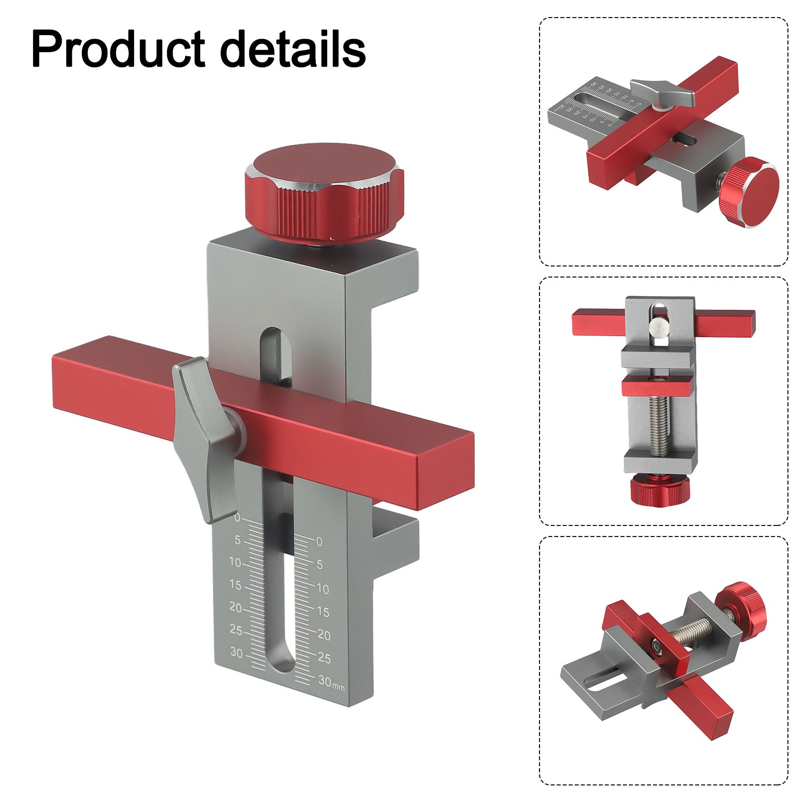 Cabinet Installer Adjustable Positioner Aluminum Alloy Body Tool Compact Design