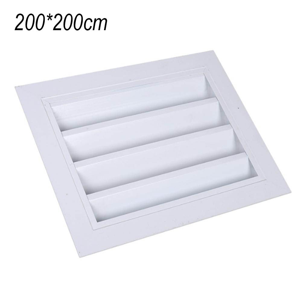 Aluminum Alloy Vent Cover for Efficient Airflow in Various Environments