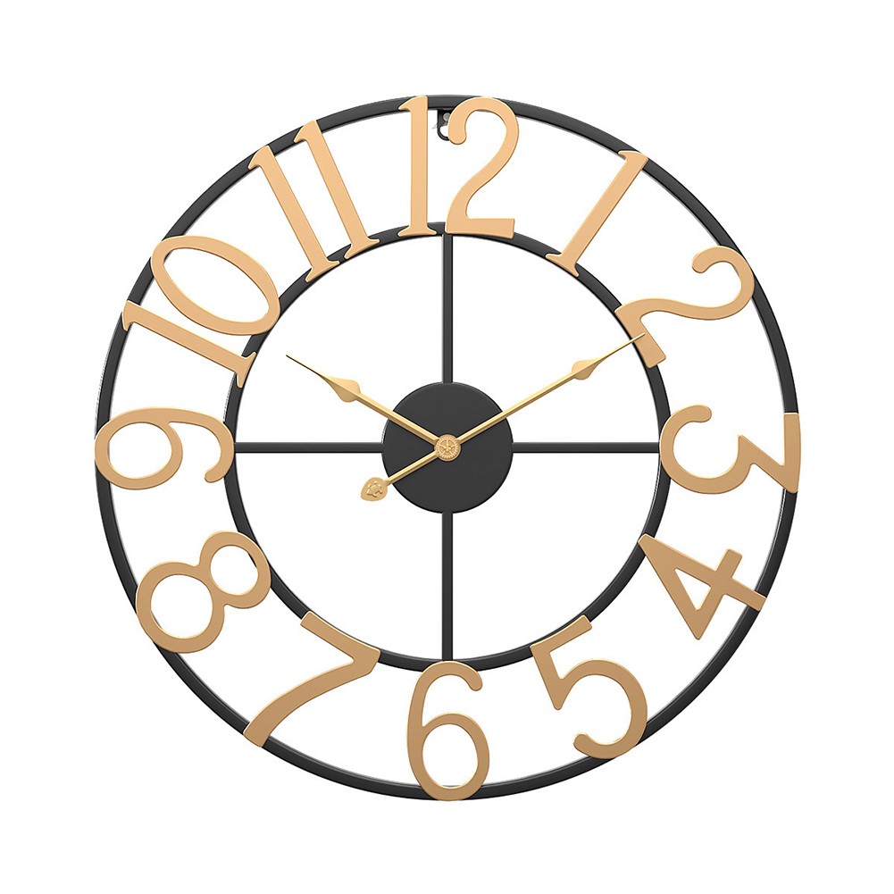 Stilvolle Wanduhr aus Metall für den Außenbereich perfekt für Garten und für - Bild 52 von 52