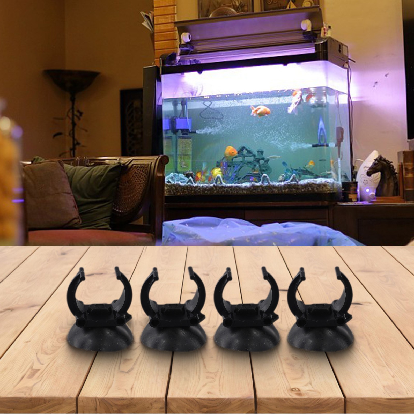 Sturdy Replacement Aquarium Heater Suction Cups Clips for Secure Installation - Picture 17 of 24