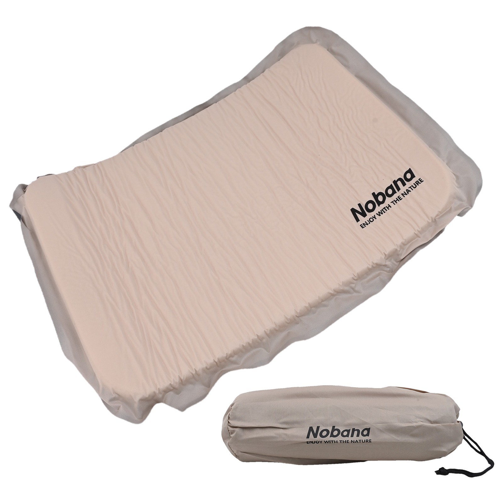 Almohada de esponja autoinflable para camping cabeza de liberación de presión diseño compacto - Imagen 21 de 32