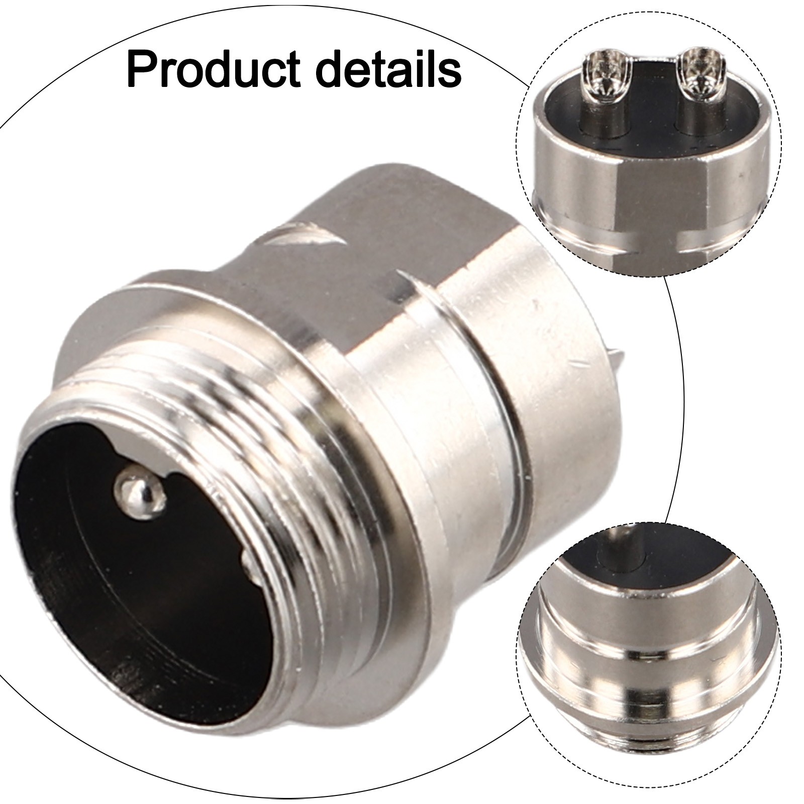 For DAIWA For 2 Hole Electric Reel Connector Cable for Winch Power Supply