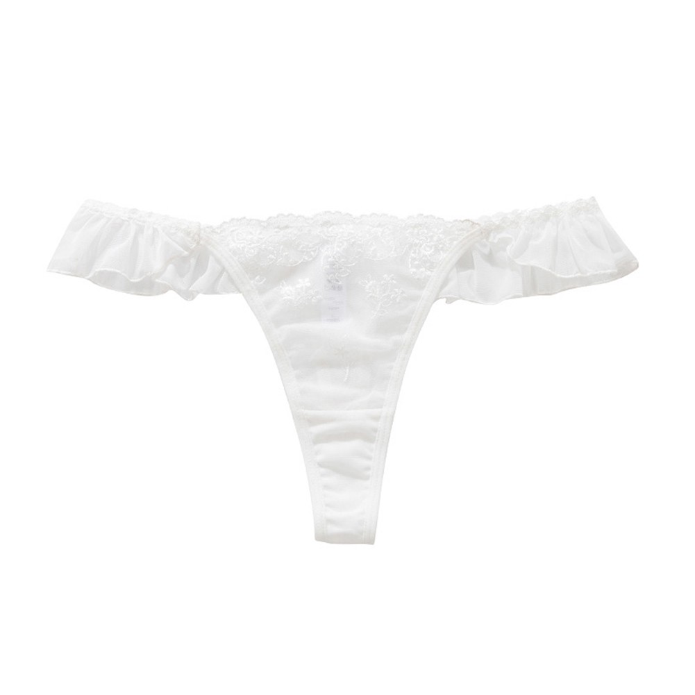 Fashionable Women’s Hollow Lace Briefs Low Waist Underwear Set for All Seasons