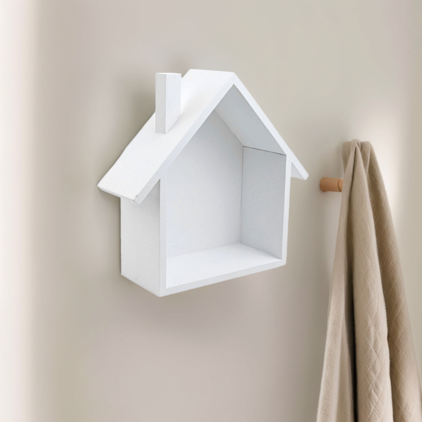 Retro And Nostalgic Charm Nostalgic Wall Shelf Ample Space For Decorations - Imagen 49 de 58