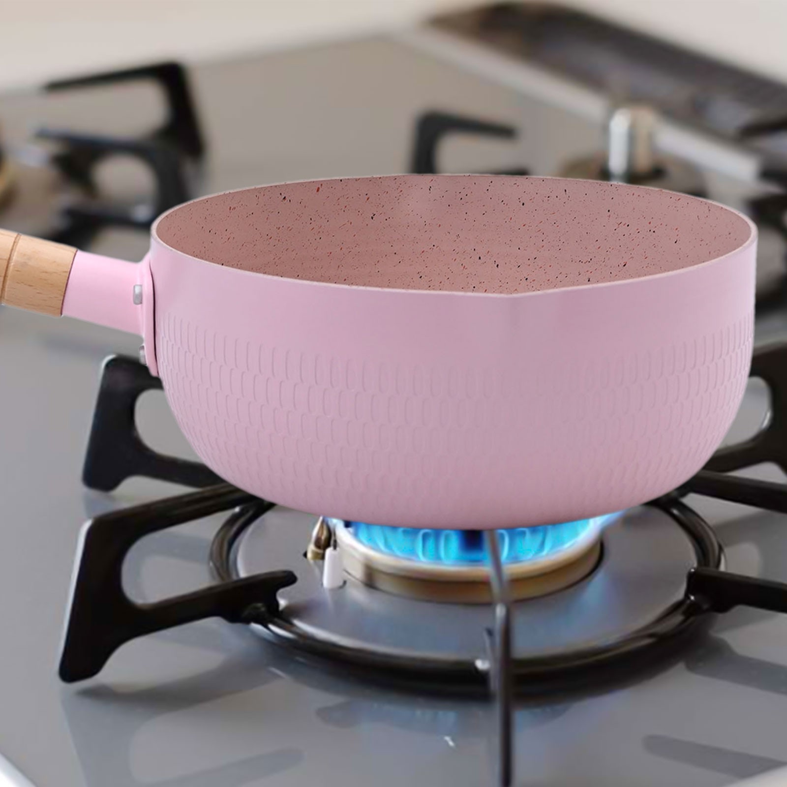 Daily Use Friendly Nonstick Milk Pots Made from Premium Materials 18cm - Picture 31 of 38