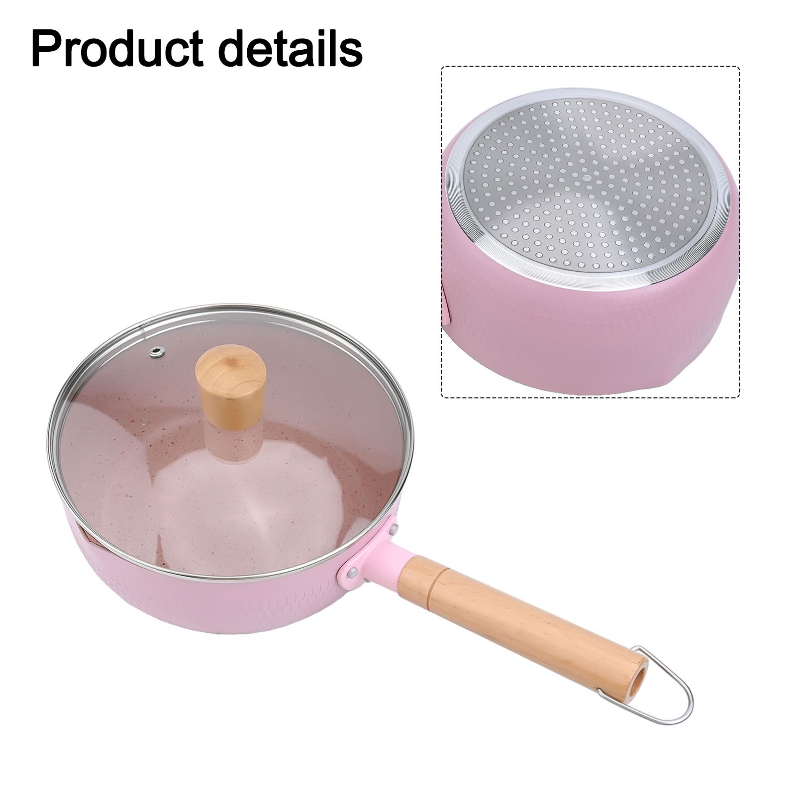Daily Use Friendly Nonstick Milk Pots Made from Premium Materials 18cm - Picture 37 of 38