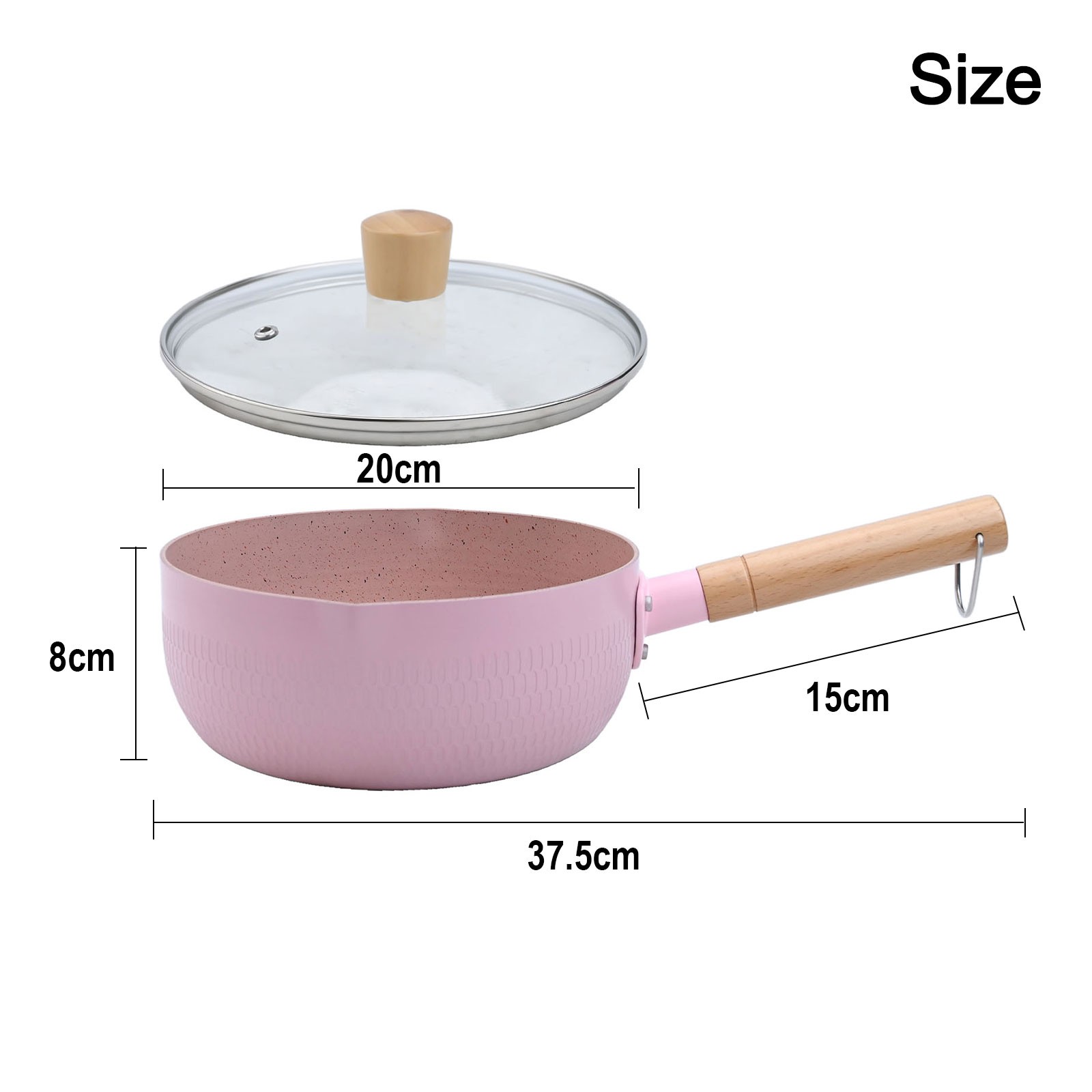 Daily Use Friendly Nonstick Milk Pots Made from Premium Materials 18cm - Picture 27 of 38