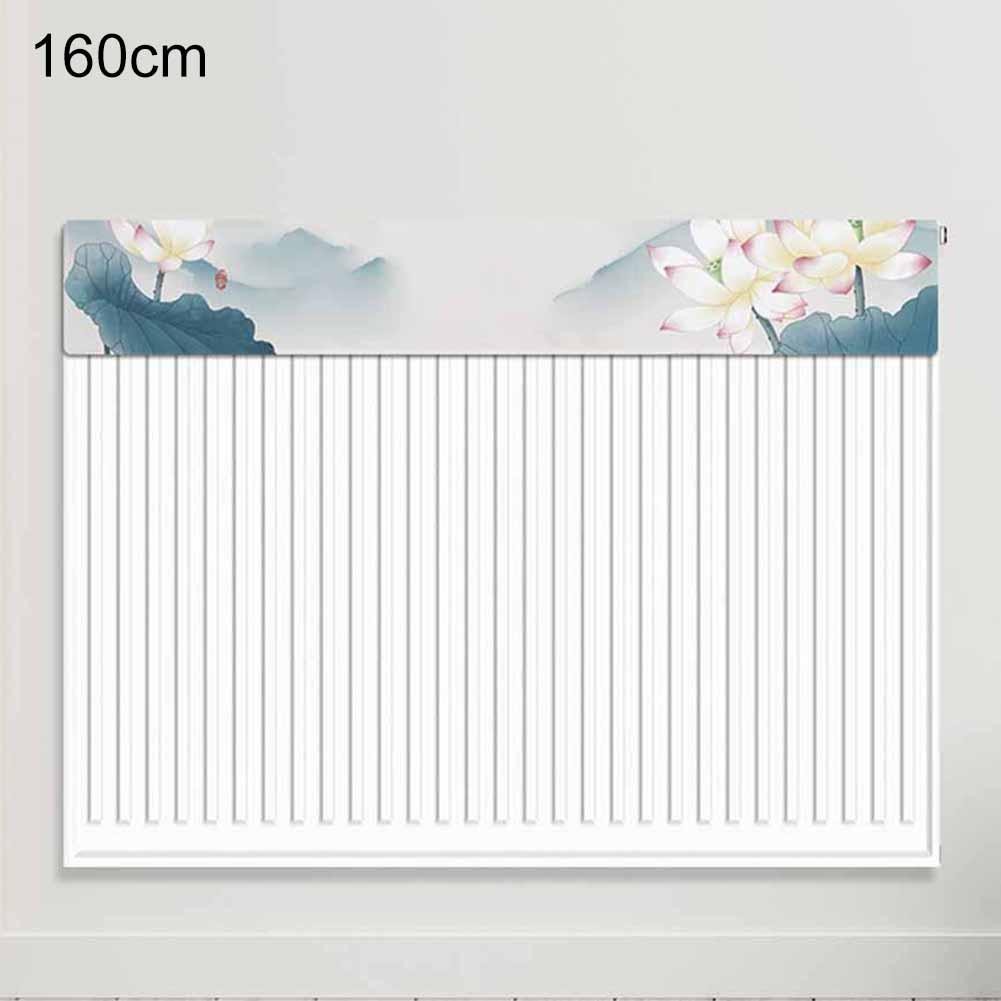 Functional Velvet Radiator Cover Elegant Design Dustproof Home Accessory - Picture 33 of 34
