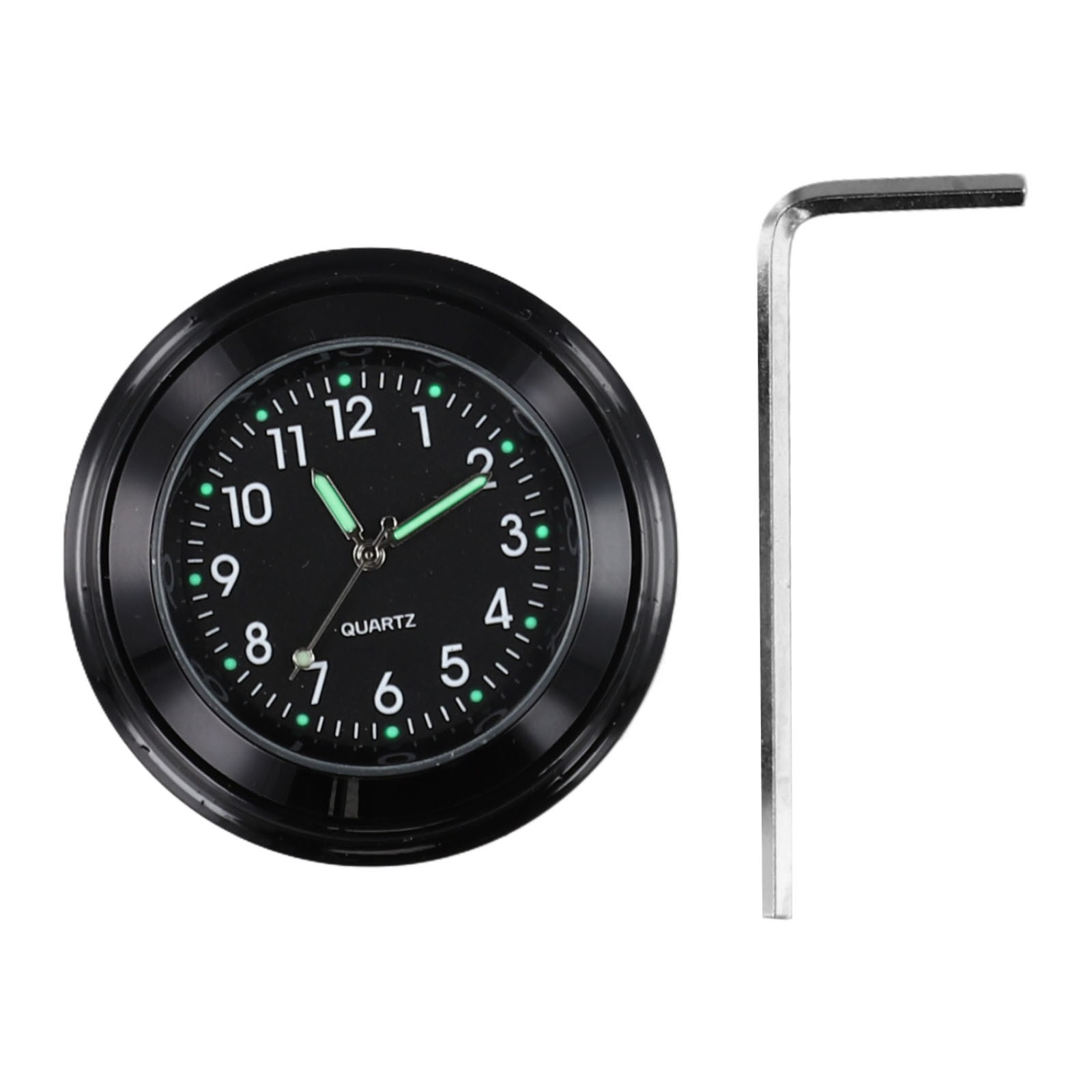 Bike Accessories Handlebar Clock And Thermometer Convenient And Stylish - Picture 34 of 42