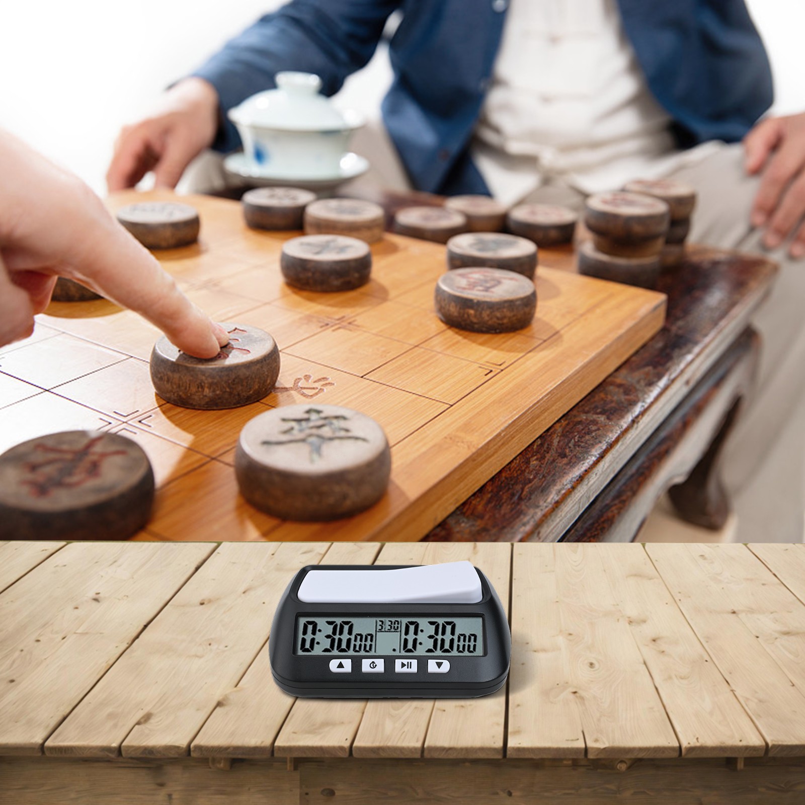 3in1 Multipurpose Chess Timer Portable and Energy saving Digital Clock - Picture 15 of 36
