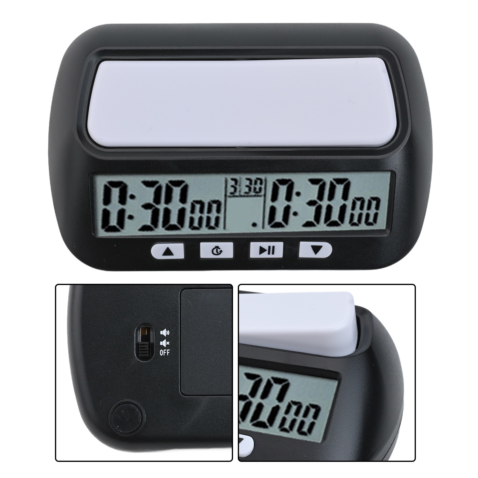 3in1 Multipurpose Chess Timer Portable and Energy saving Digital Clock - Picture 32 of 36