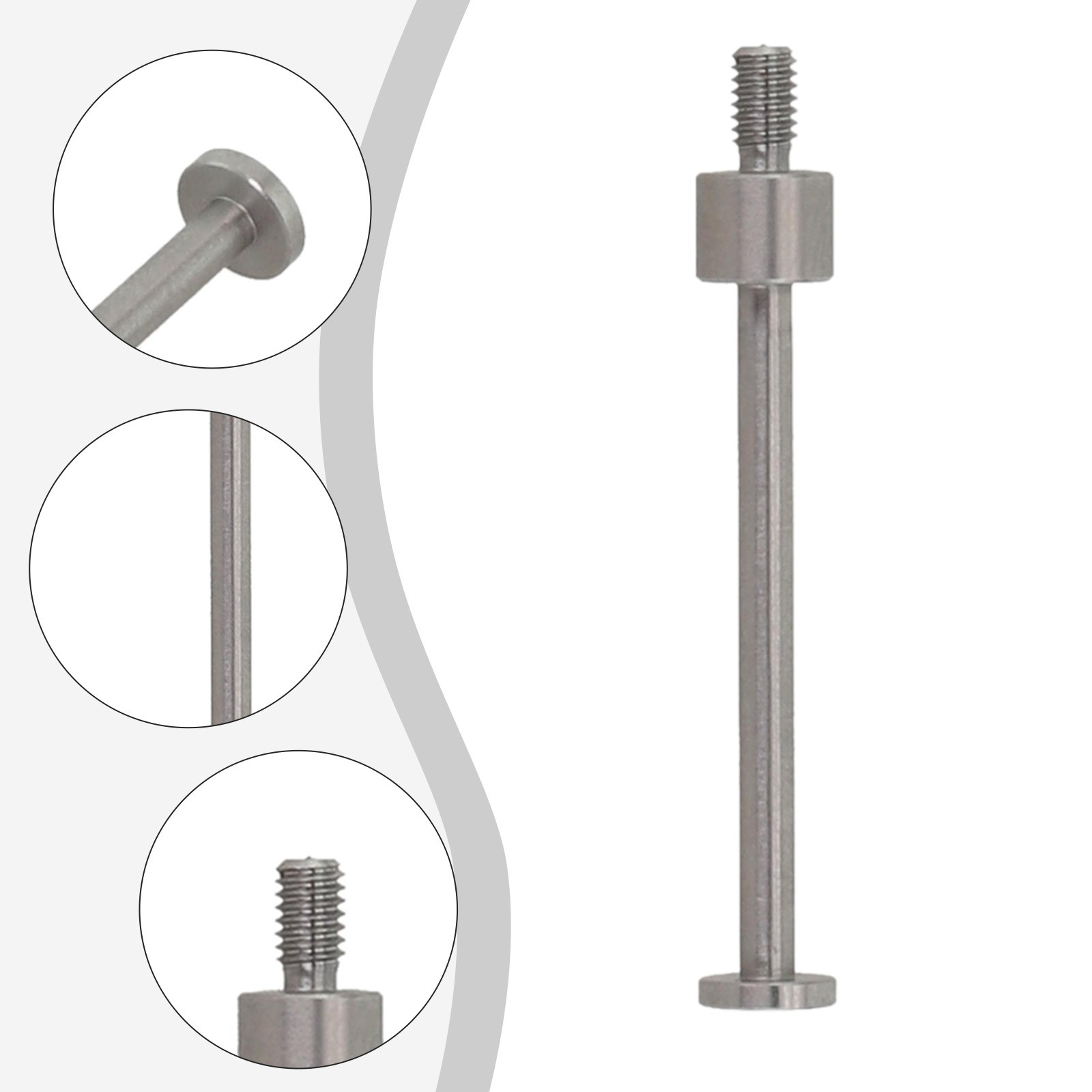 Verschiedene Längen von Flachspitzen Durchmesser 5 mm für Präzisionsmesswerkz - Bild 28 von 64