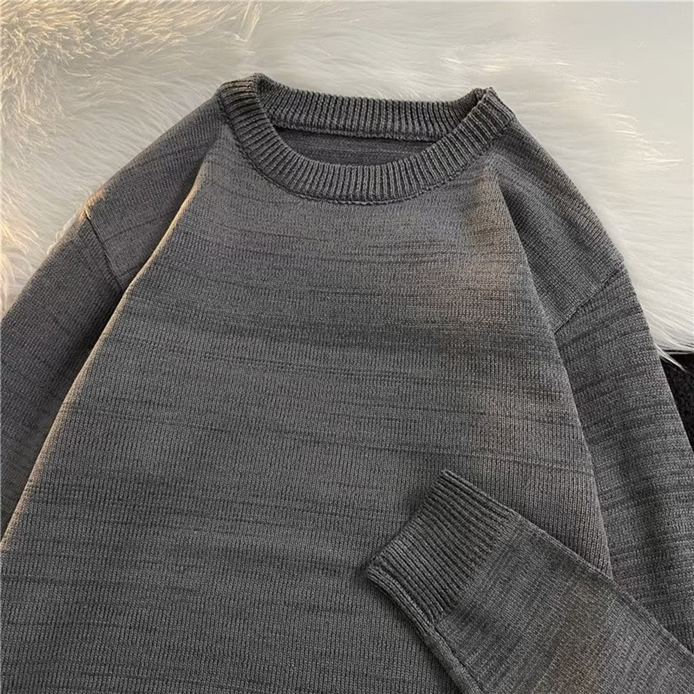 Mans Trendy Loose Fit Sweater with Comfortable Design for Everyday Use - Picture 15 of 28