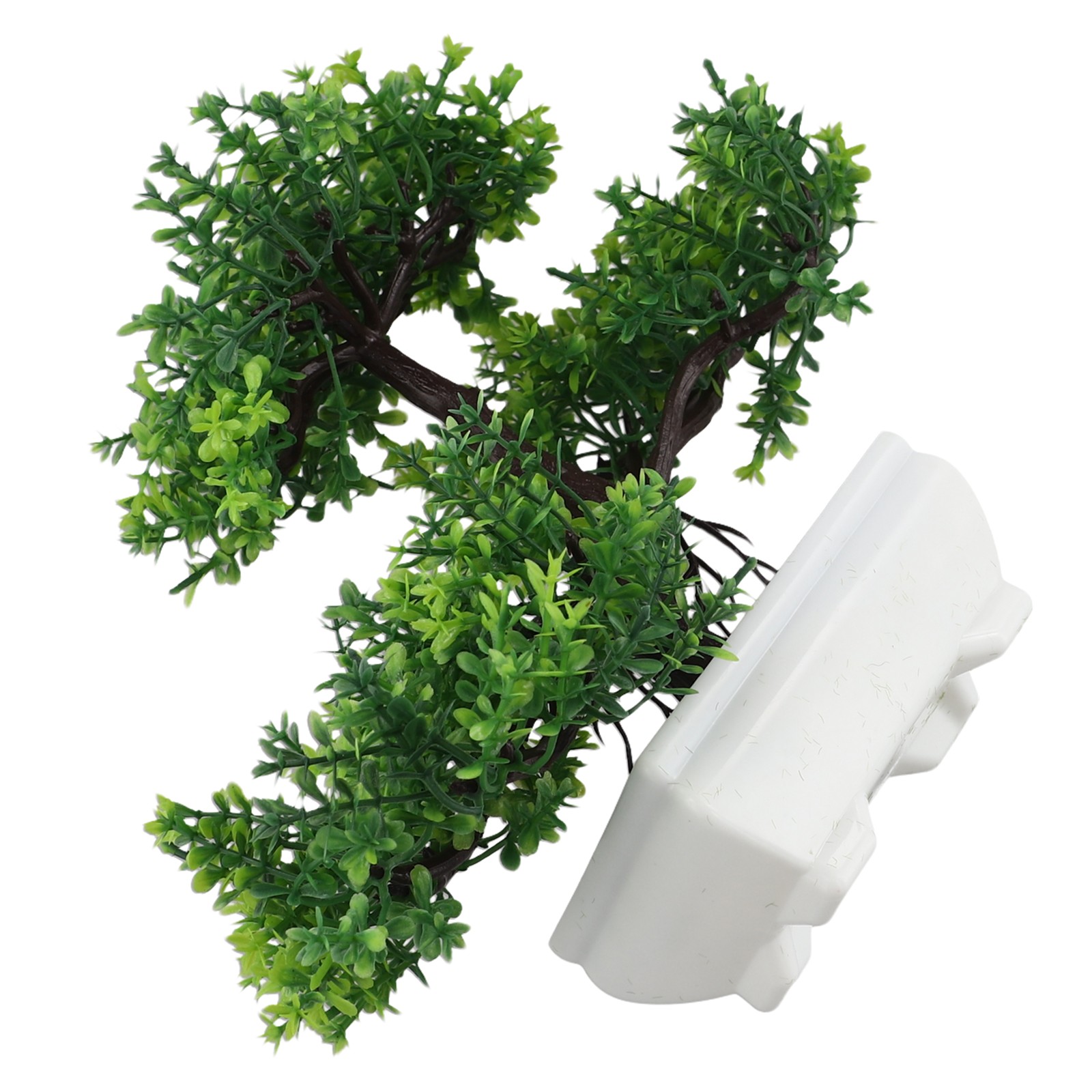 Durable Bonsai Potted Plant Artificial Pot Plastic Simulation Pine Tree - Picture 39 of 61