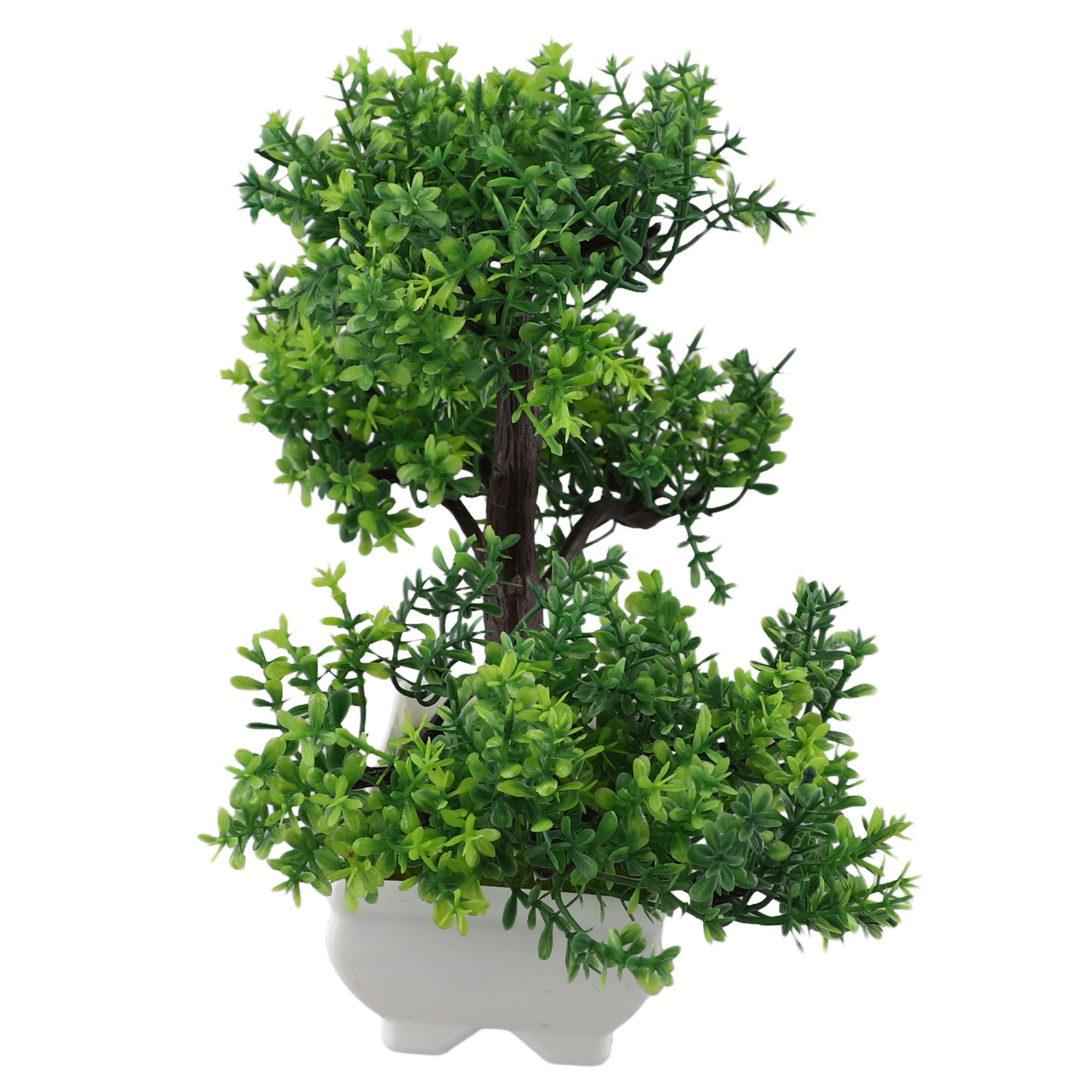 Durable Bonsai Potted Plant Artificial Pot Plastic Simulation Pine Tree - Picture 38 of 61