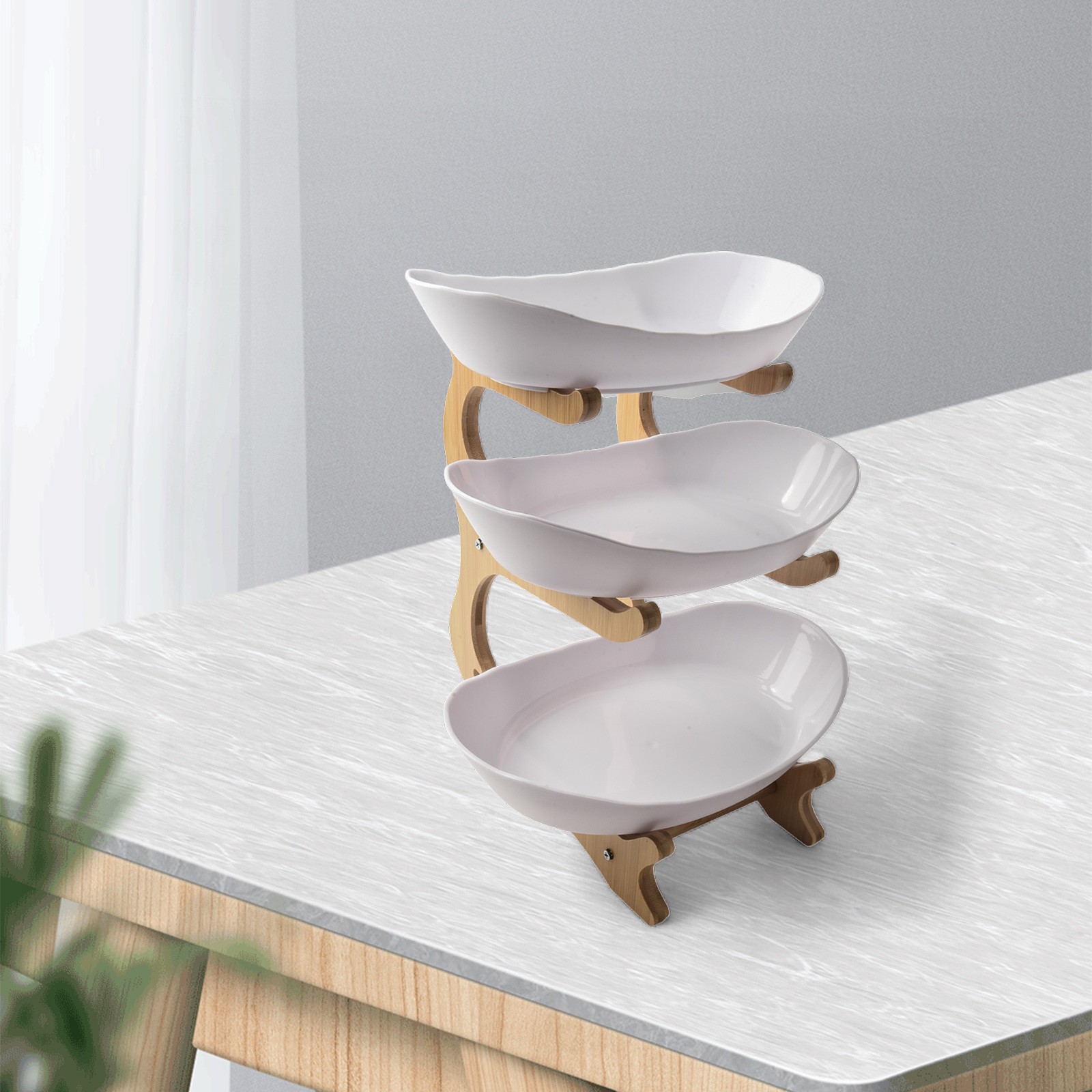 Serving Option Showcase Snack Tray Candy Tray Vertical Design Large Quantity - Afbeelding 24 van 33