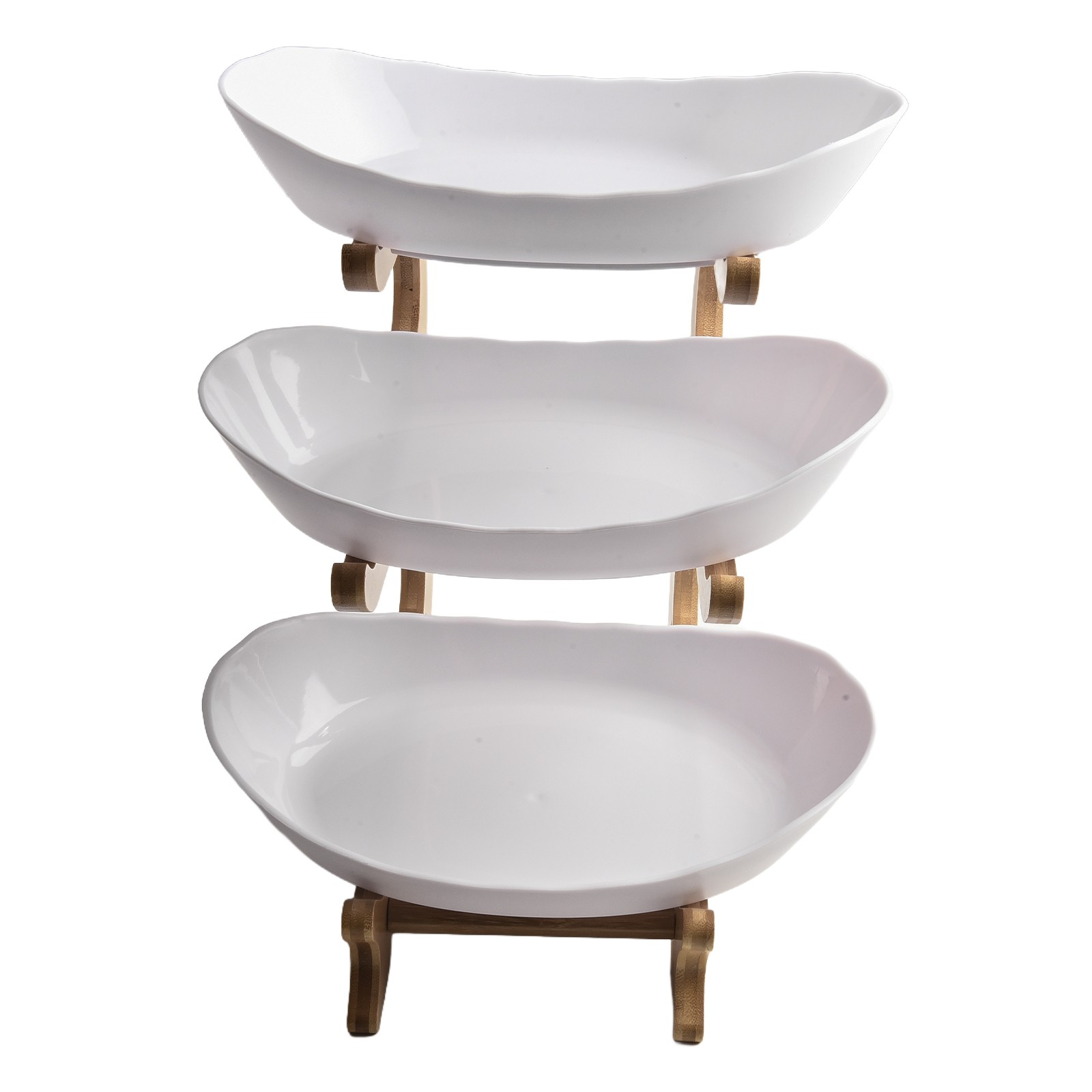 Stylish Threelayer Fruit Tray Perfect for Family Events and Gatherings - Photo 28/33