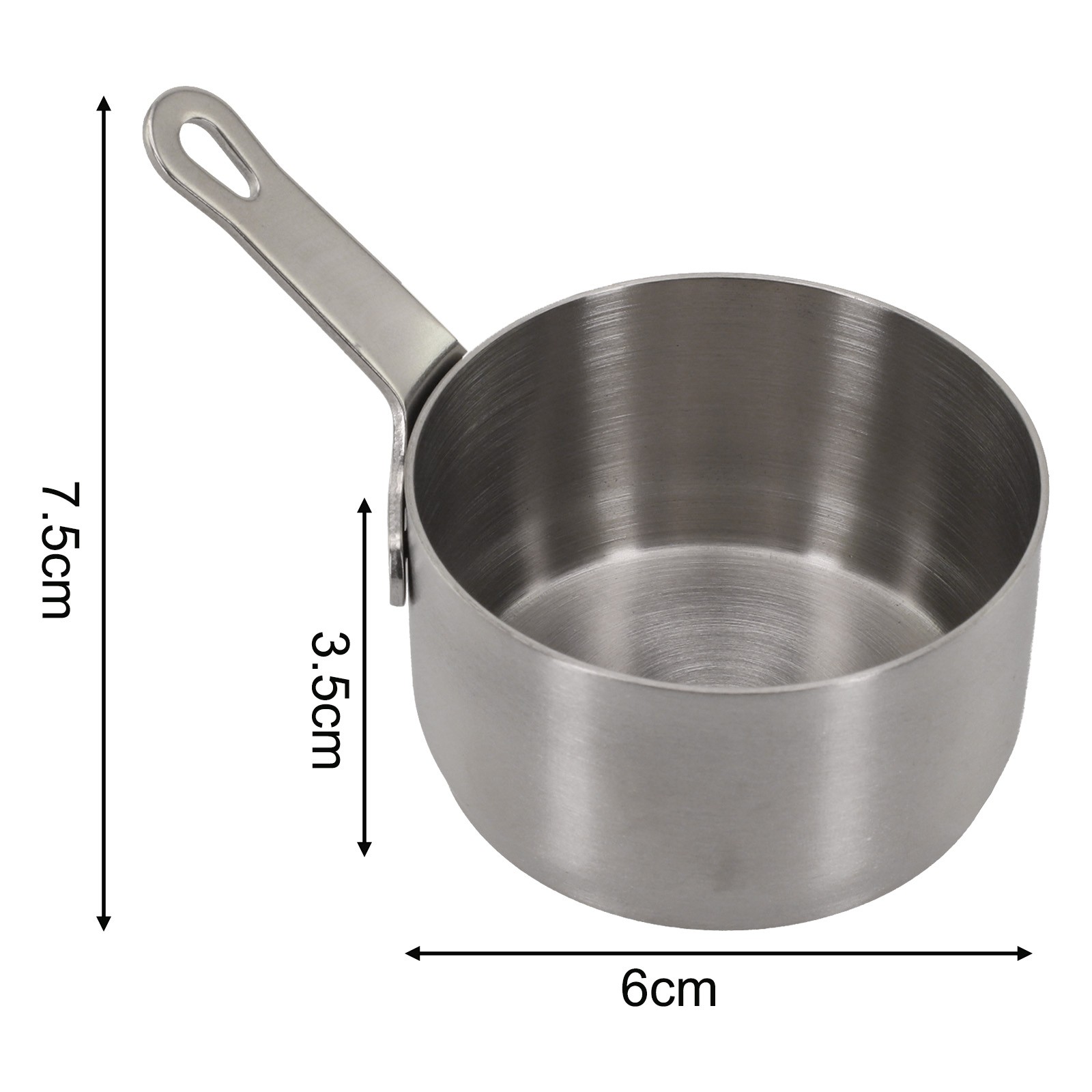 Cooking Stainless Steel Milk Pot Gravy Pot High Temperature Resistance - Foto 55 di 83