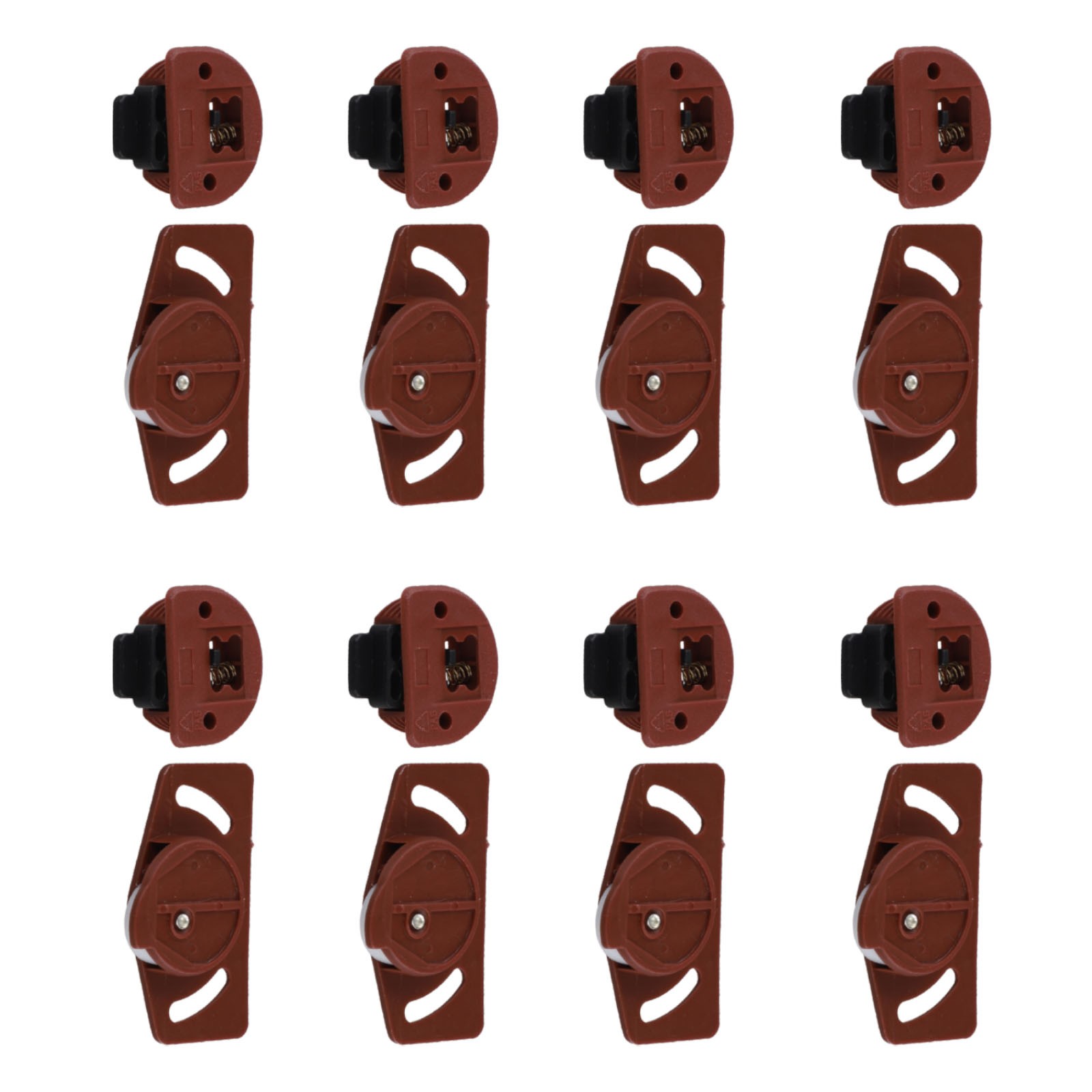 Set of 4 or 8 Sliding Door Rollers with Guides for Improved Functionality - Picture 36 of 36