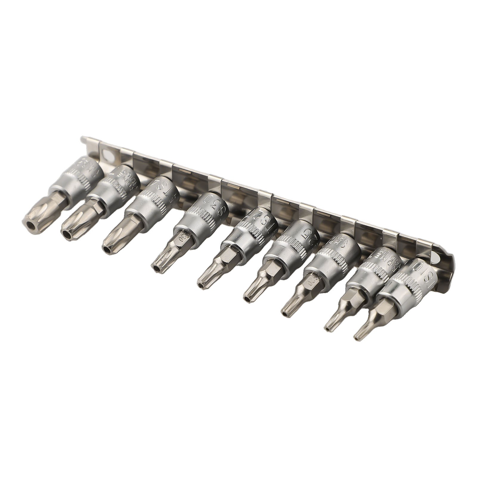5 Point Star For Torx Screwdriver Bit 1/4 Inch Drive Socket Pentalobe TS10-TS50 - Picture 4 of 14