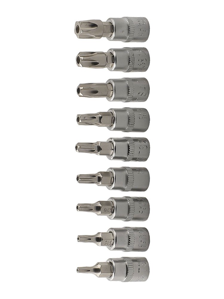 5 Point Star For Torx Screwdriver Bit 1/4 Inch Drive Socket Pentalobe TS10-TS50 - Picture 11 of 14