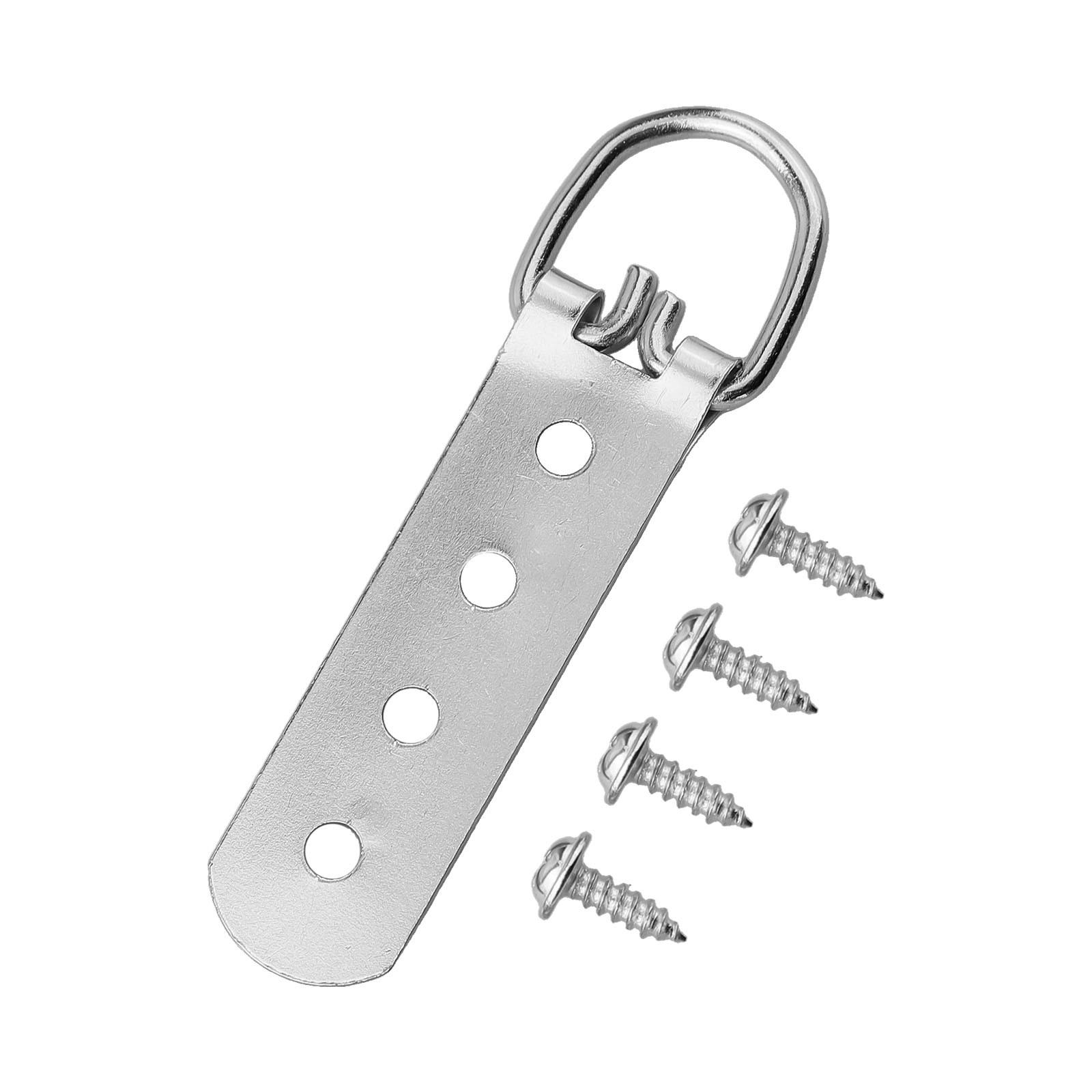 Robuste D Ringe Bilderaufhänger mit Edelstahlschrauben für einfachen Aufbau - Bild 19 von 44