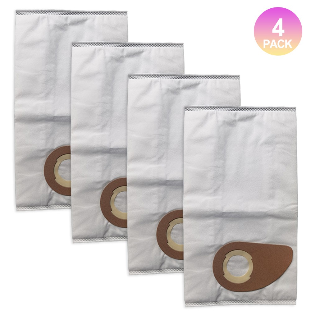 For Nilfisk Buddy II Compatible Heavy Duty Cleaning Dust Bag Pack of Four