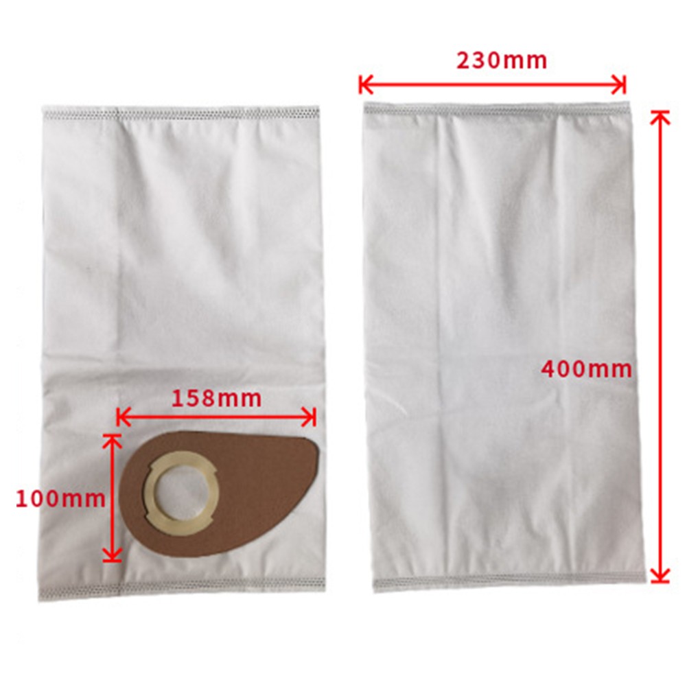 For Nilfisk Buddy II Compatible Heavy Duty Cleaning Dust Bag Pack of Four