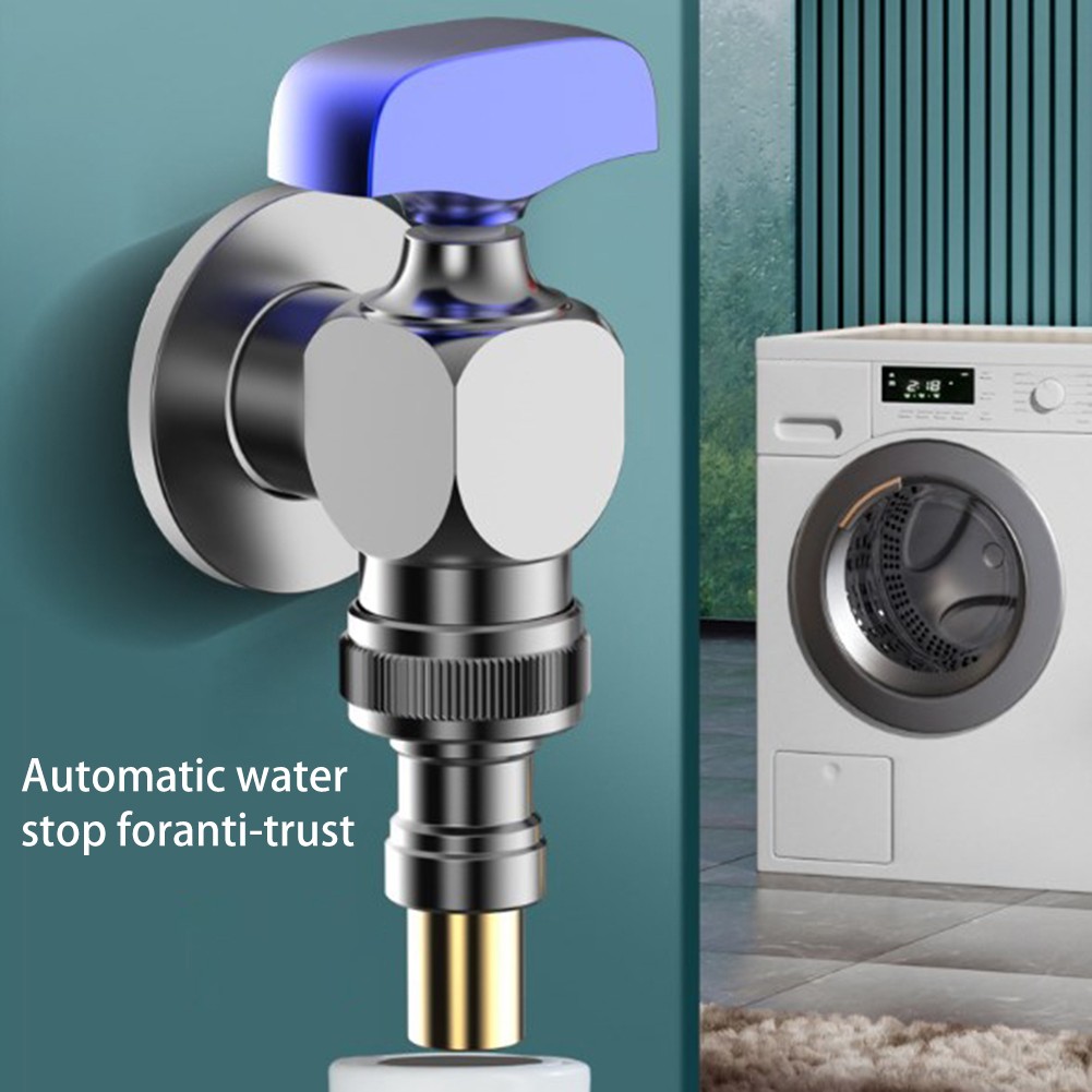 Washing Machine Compatible Copper Ball Valve with points de vente High Flow Rate Capabilities