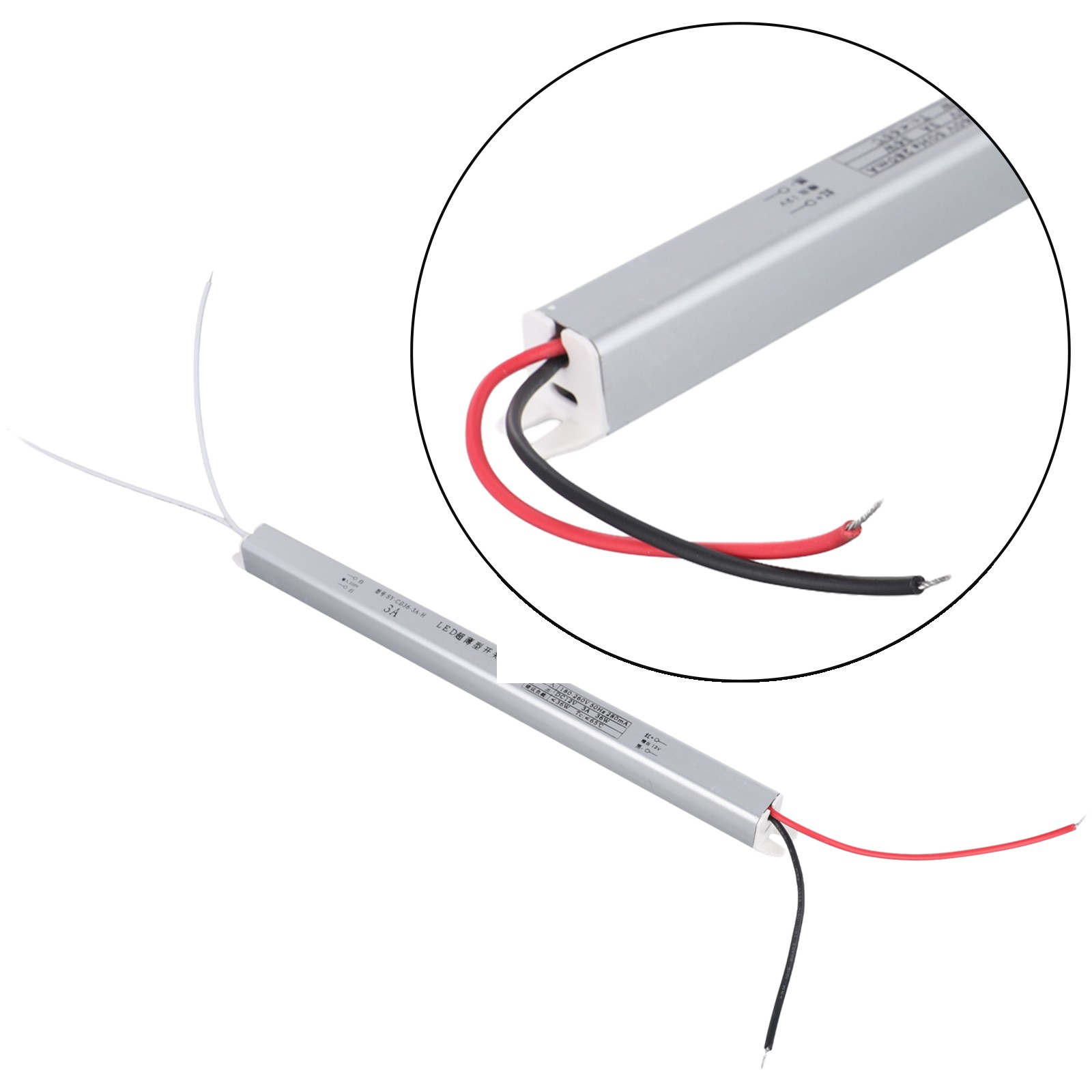 Haute Efficacité 12V LED Conducteur for Ultra Mince Lumière Boîte Et Bande - Imagen 31 de 45