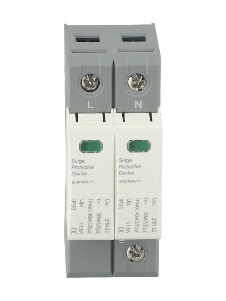 Surge Protector A Type 2P 20KA 275V for Long Line Routing Applications