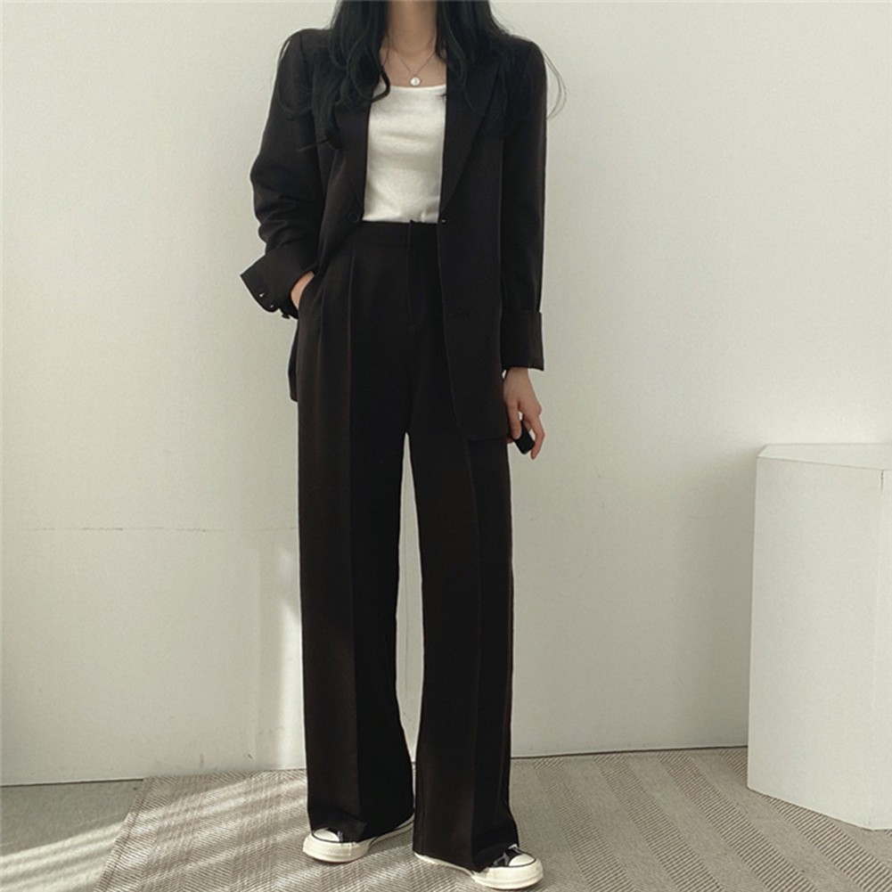 Fashion Forward Women's 2PCS Outfit Elegant Blazer with Matching Pants - Picture 16 of 48