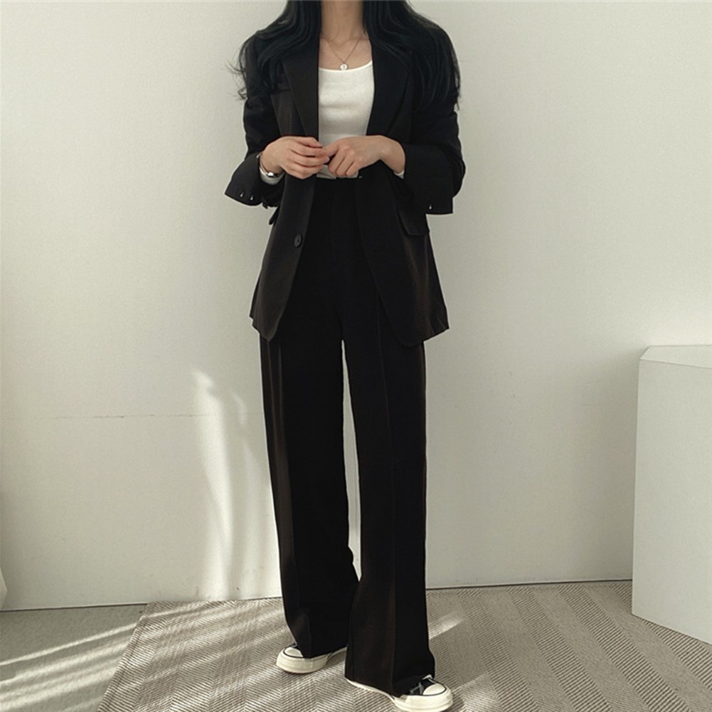 Fashion Forward Women's 2PCS Outfit Elegant Blazer with Matching Pants - Picture 18 of 48