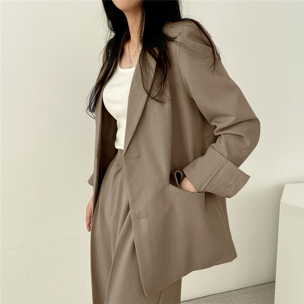 Fashion Forward Women's 2PCS Outfit Elegant Blazer with Matching Pants - Picture 28 of 48