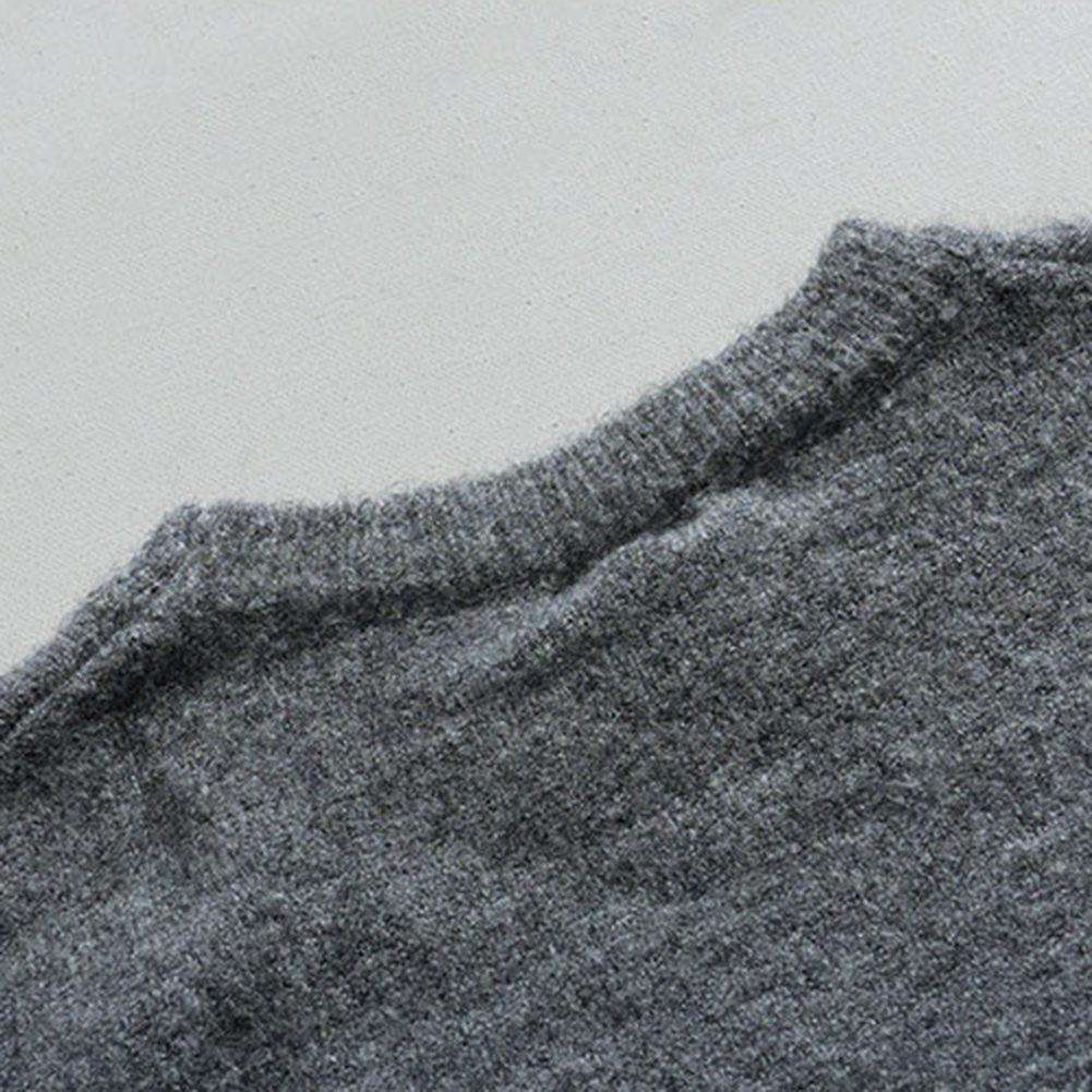 Loose Fit Vintage Style Herren Strickpullover Sweater für den Alltag - Bild 26 von 72