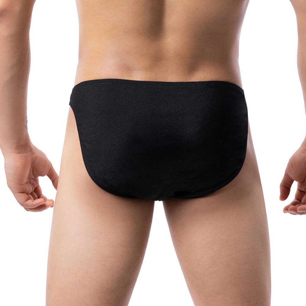 Sleek Low soldes Rise Mens Briefs with Vibrant Bird Print and Practical Pouch Design