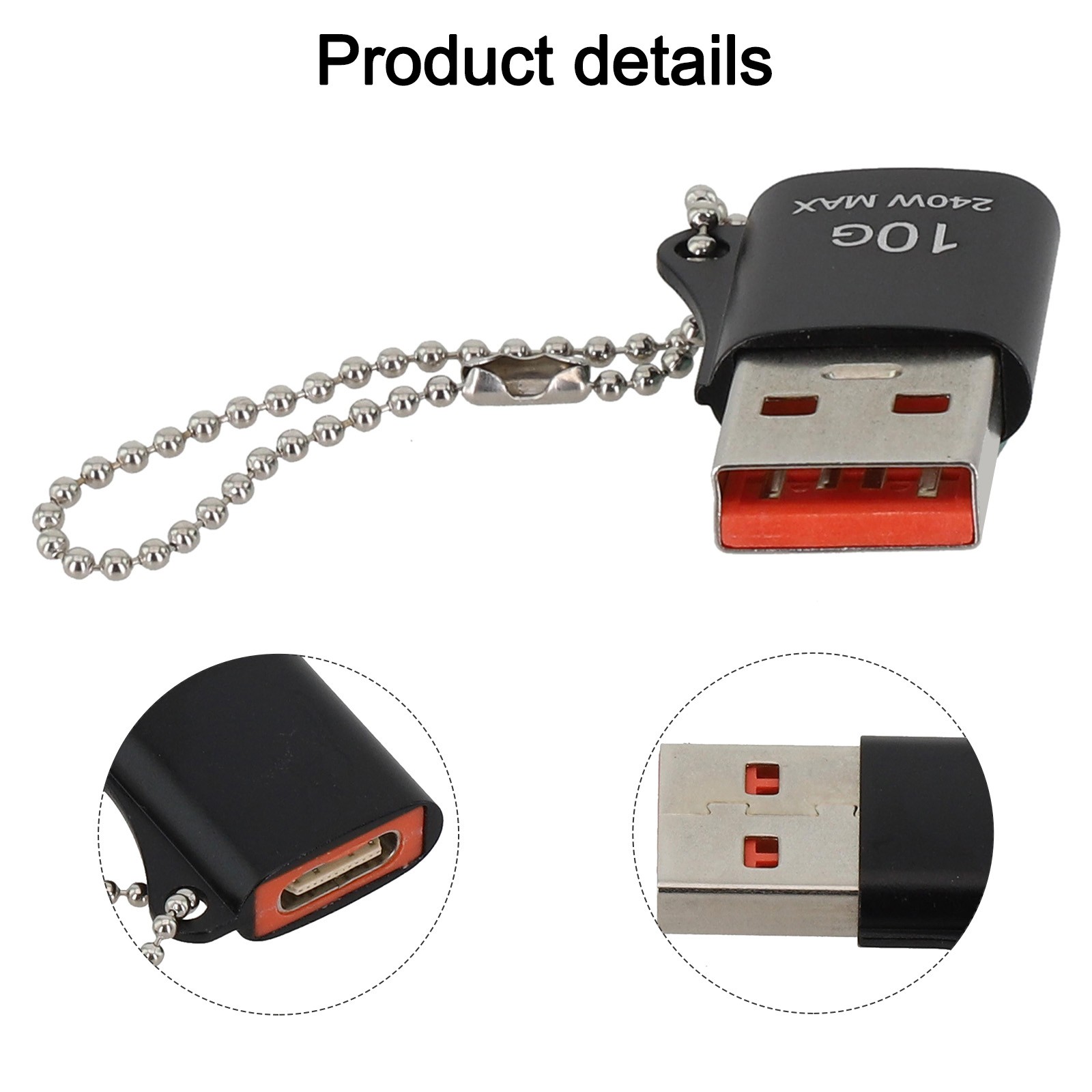 Simplifiez les connexions avec cet adaptateur USB économies C compact 240W et outil porte-clés