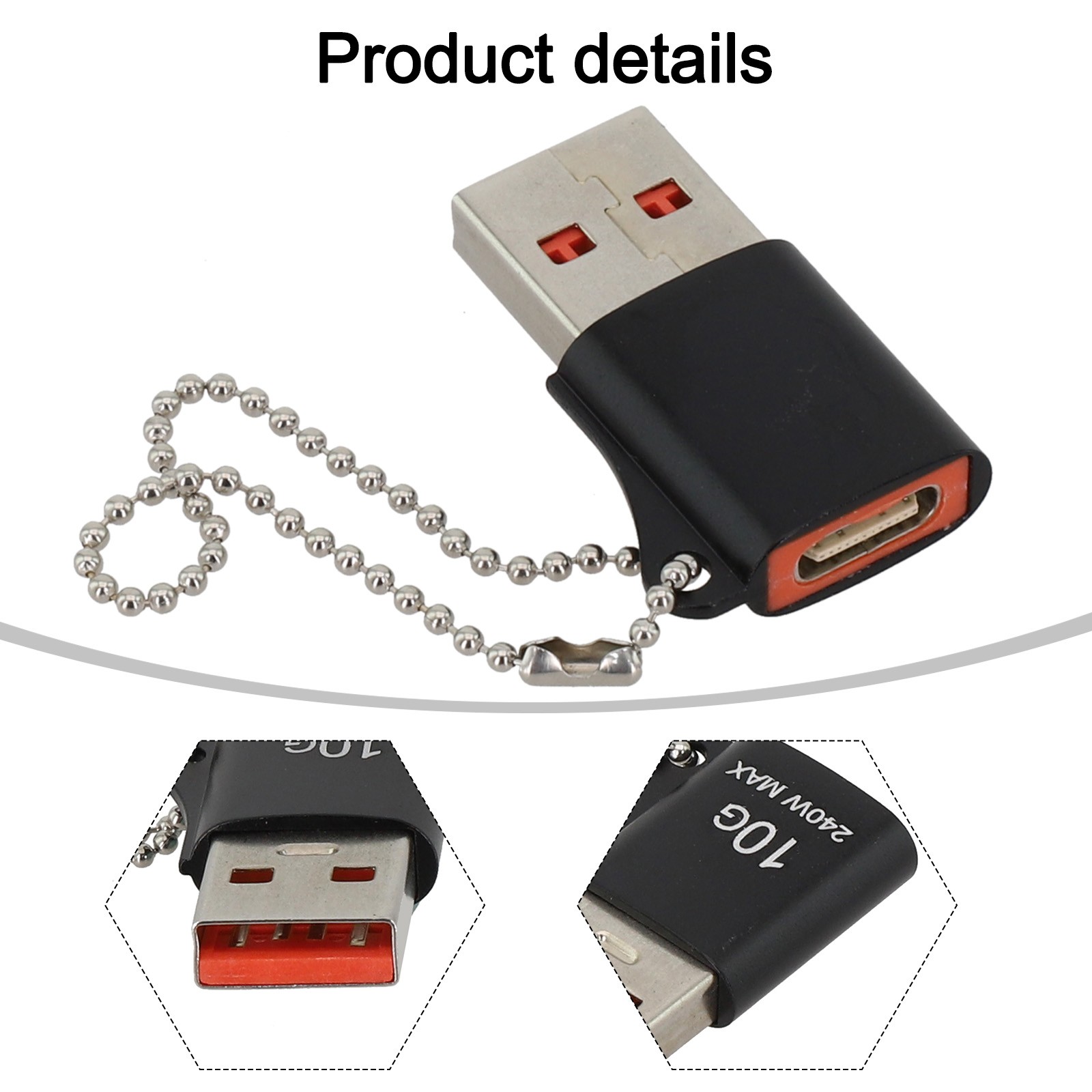 Simplifiez les connexions avec cet adaptateur mode USB C compact 240W et outil porte-clés