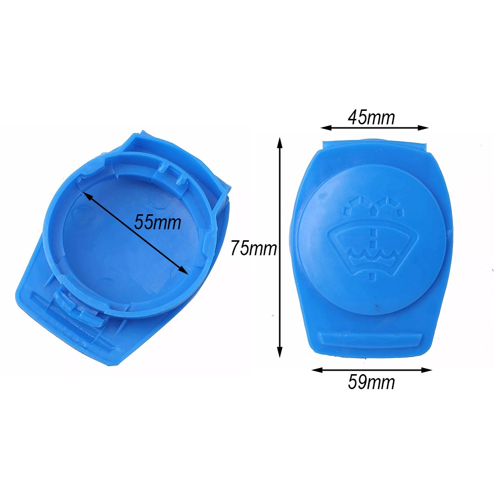 Stacool Washer Fluid Cap,OEM#3Q0955455 Windshield Wiper Fluid Cap,Essential Car Accessories Windshield Washer Reservoir Cap Compatible With Volkswagen Atlas GTI Jetta 2019-2021