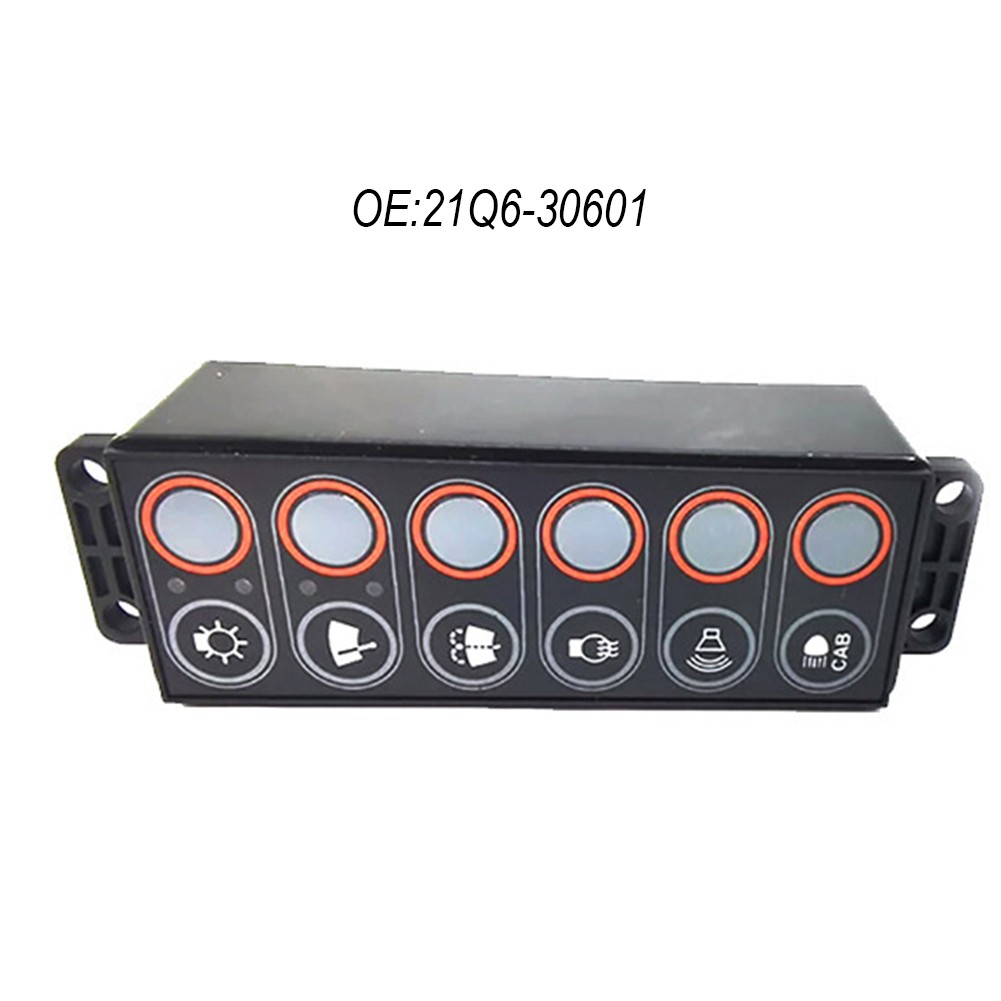 Quality Material Control Switch Panel 21Q630601 for Hyundai Excavators - Picture 2 of 11