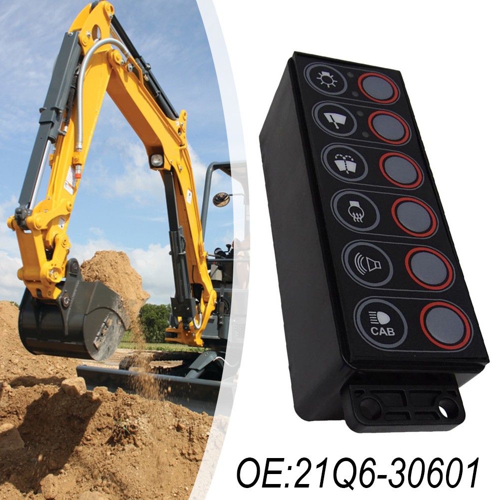 Quality Material Control Switch Panel 21Q630601 for Hyundai Excavators - Picture 1 of 11