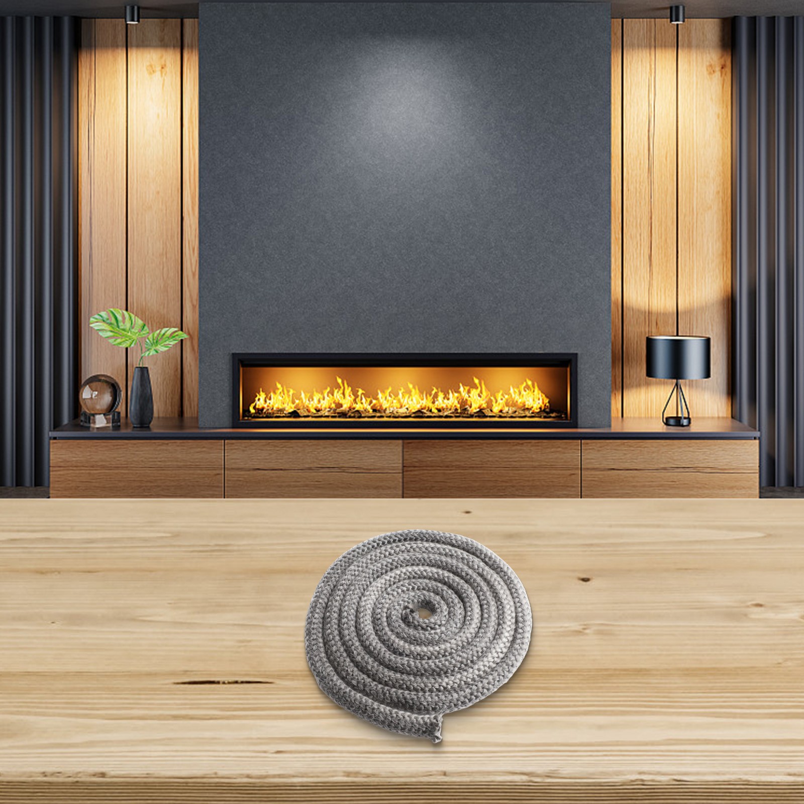 Effiziente und zuverlässige Schornsteinabdichtung Dichtstoffschnur Fiberglas 8/ - Bild 48 von 51