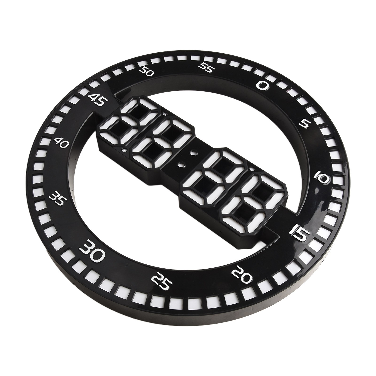 Stylish 12 Inch LED Wall Clock for Classroom Kitchen Gymnasium and More - Picture 24 of 33