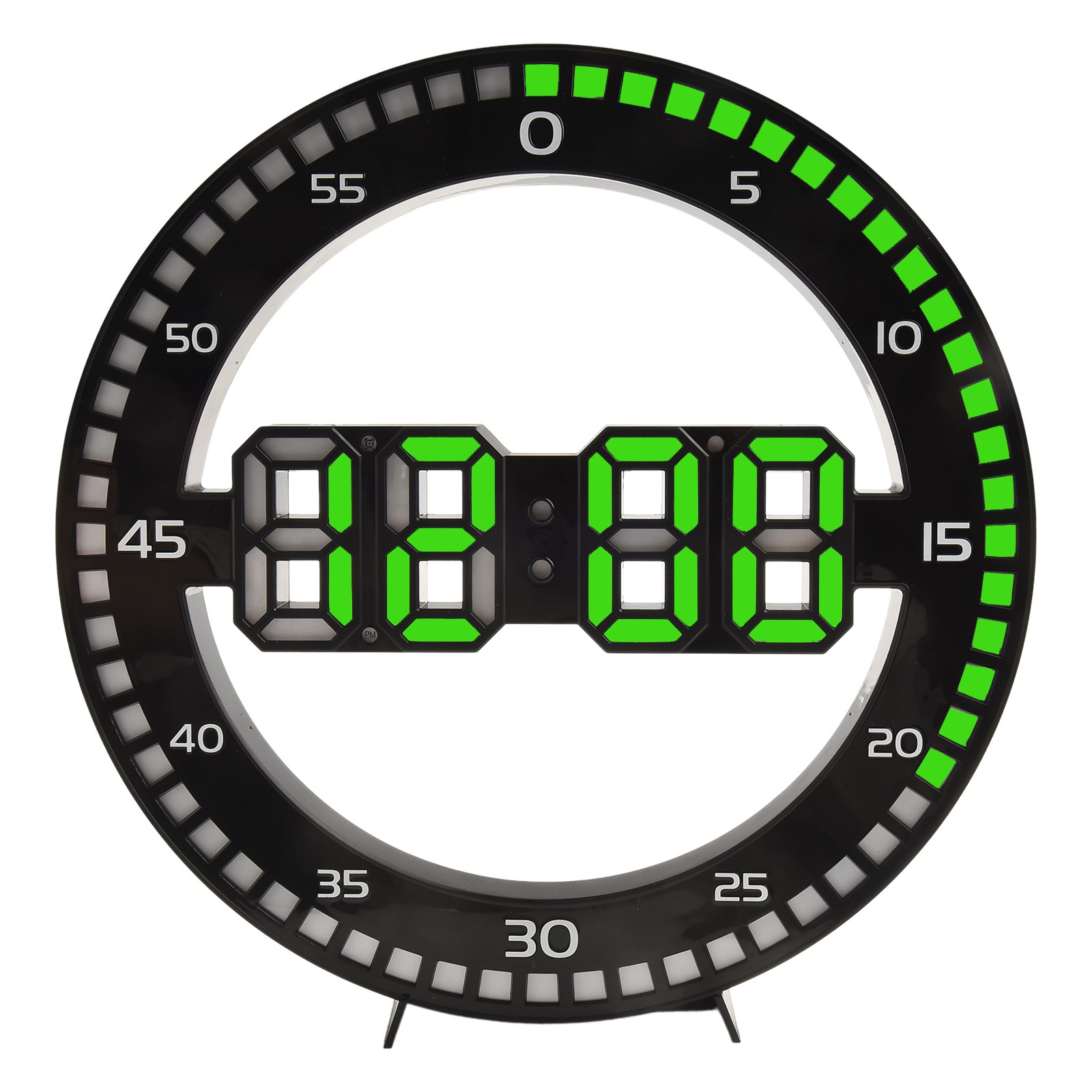 Stylish 12 Inch LED Wall Clock for Classroom Kitchen Gymnasium and More - Picture 21 of 33