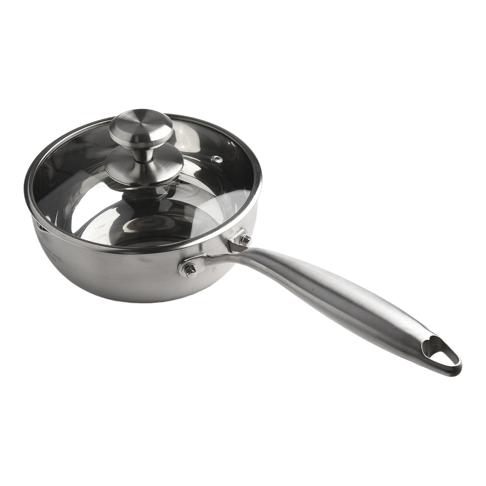 Zuppiera in acciaio inox con coperchio 316 acciaio inox interno coperchio in vetro - Foto 30 di 35