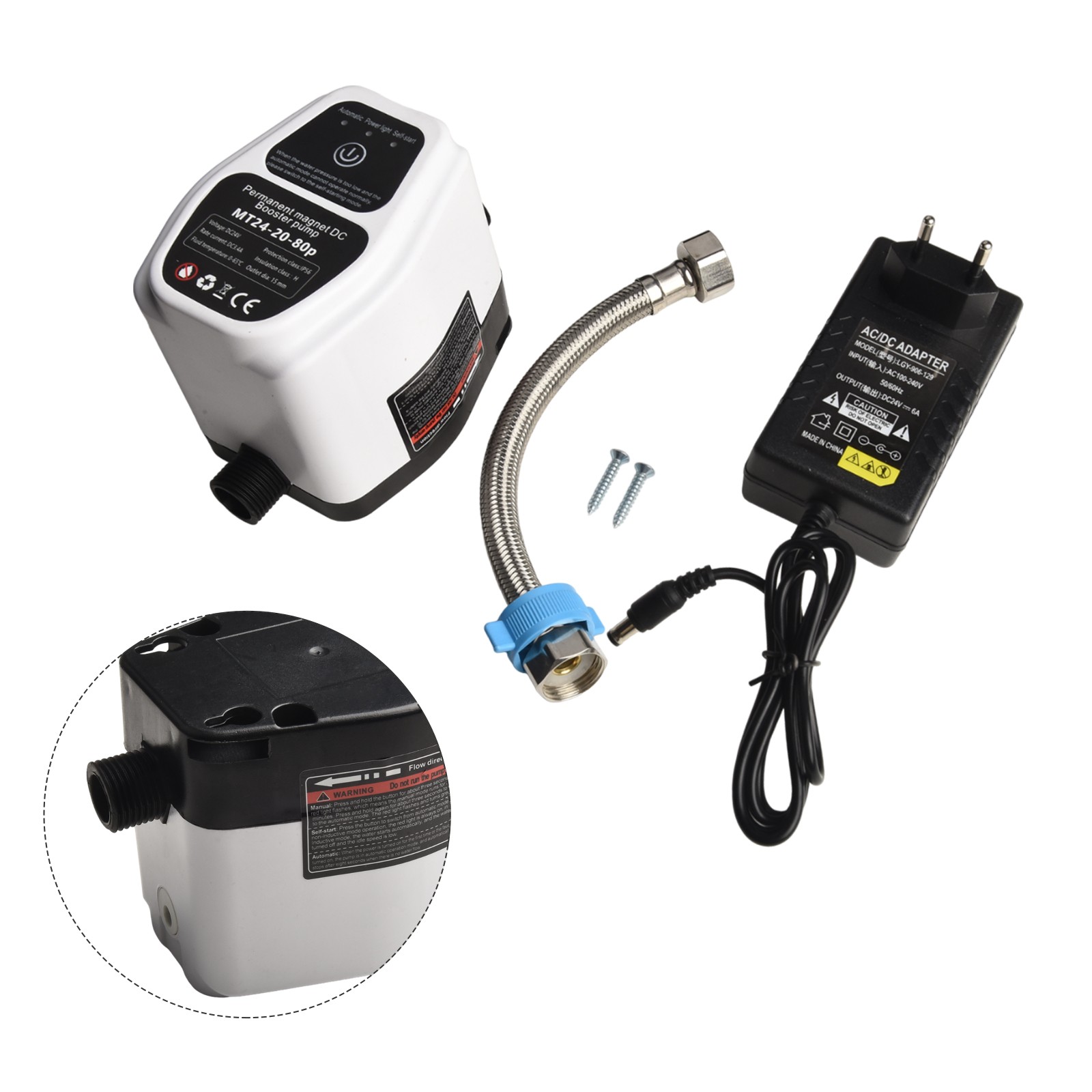24V automatische Druckerhöhungspumpe mit intelligenter Durchflusssensorfunktion - Bild 15 von 44