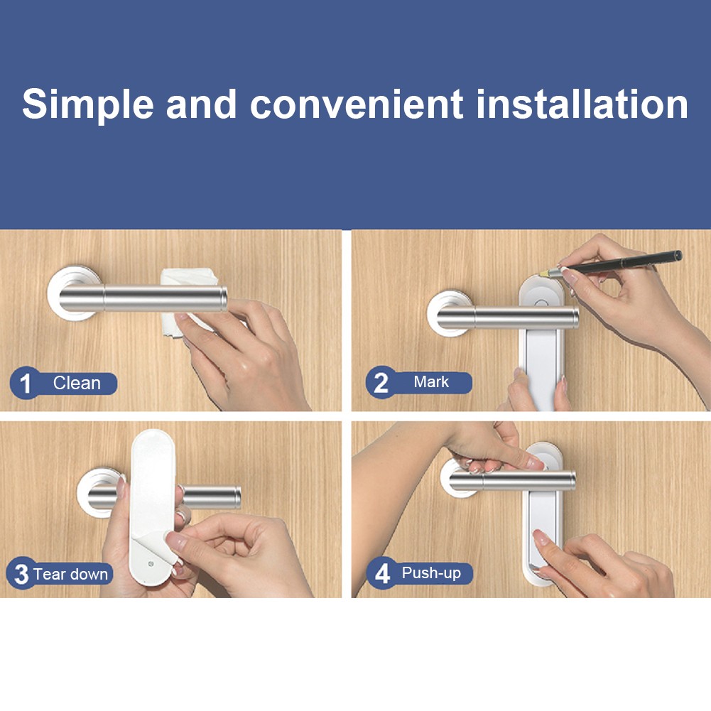 Effortless Installation Safe Travel with Portable Anti Open Handle Locks